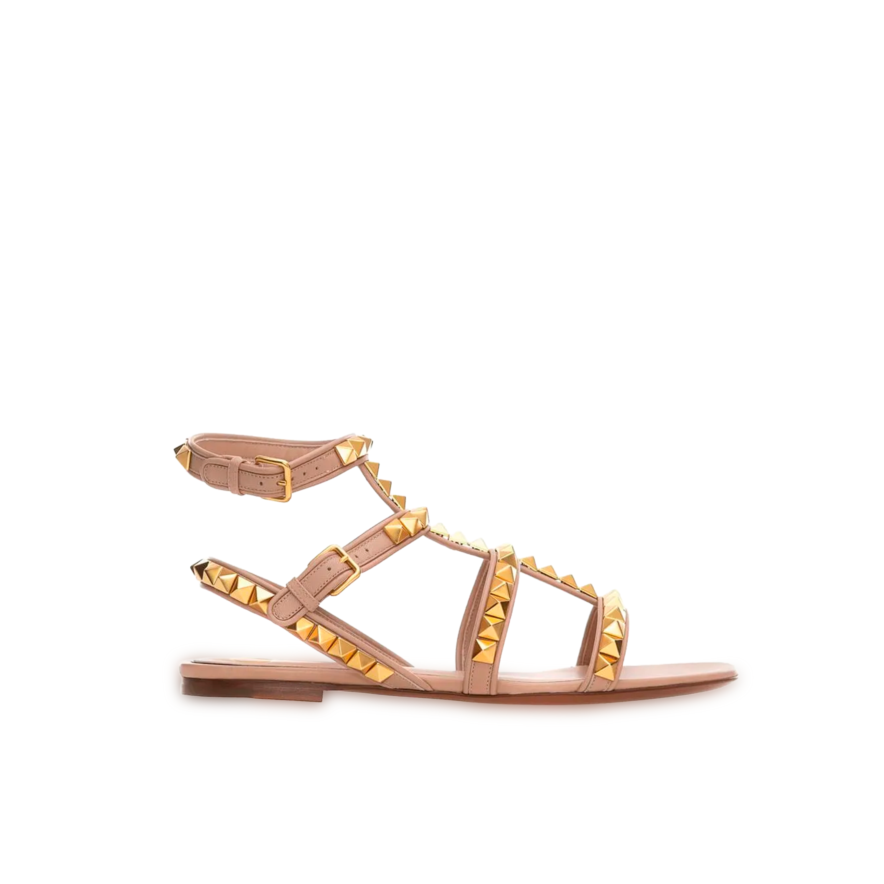 Sandalias Camel Valentino Multistuds