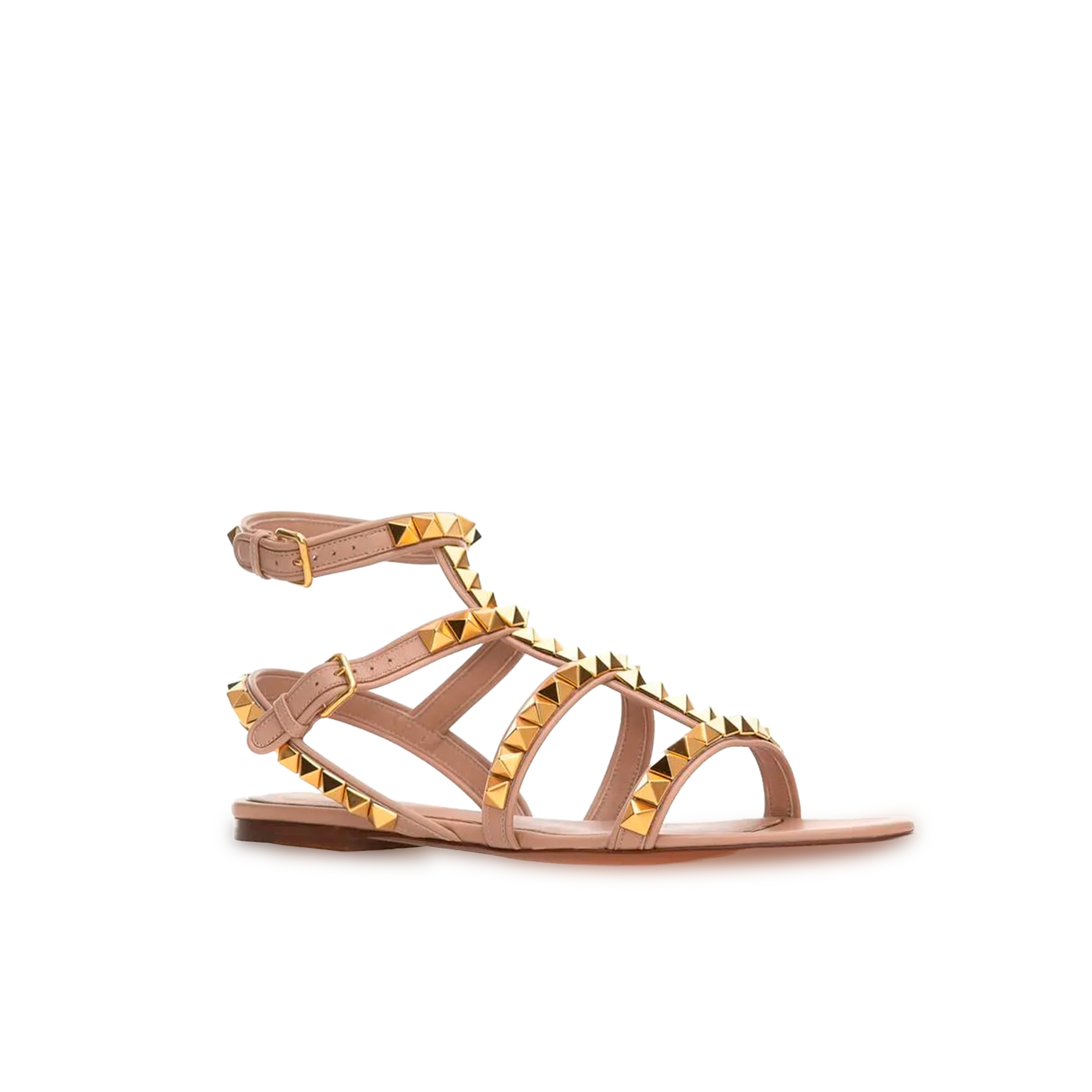 Sandalias Camel Valentino Multistuds