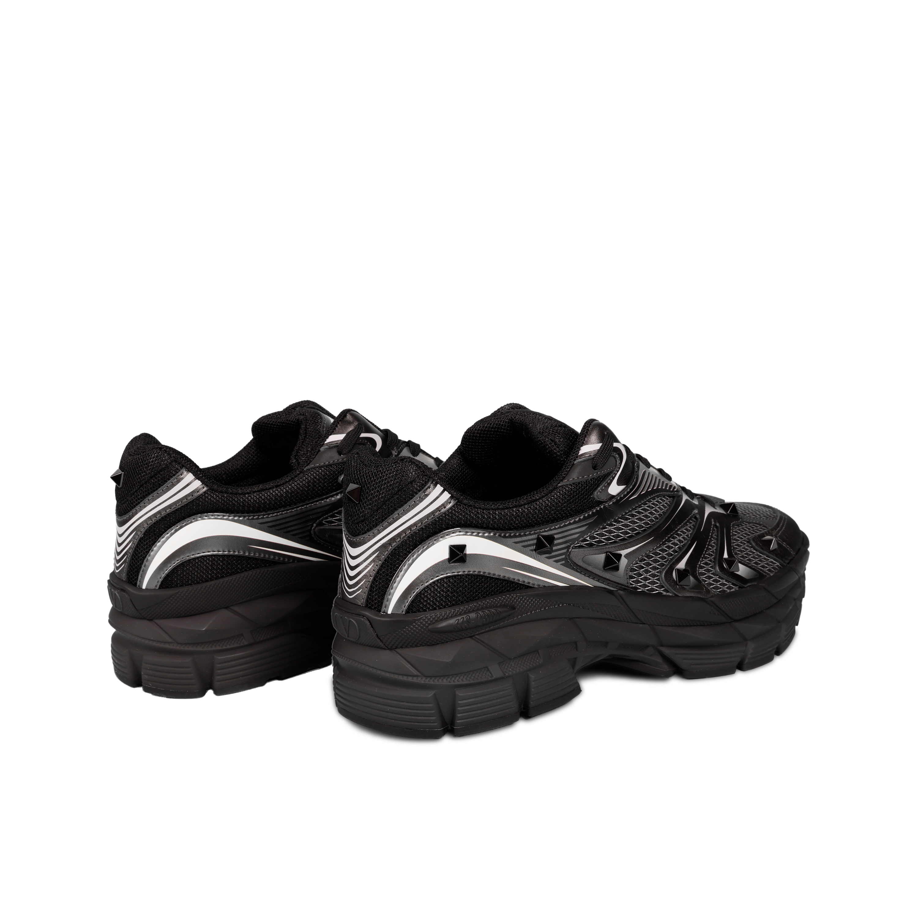 Sneakers Negro/Silver Valentino Ms-2960
