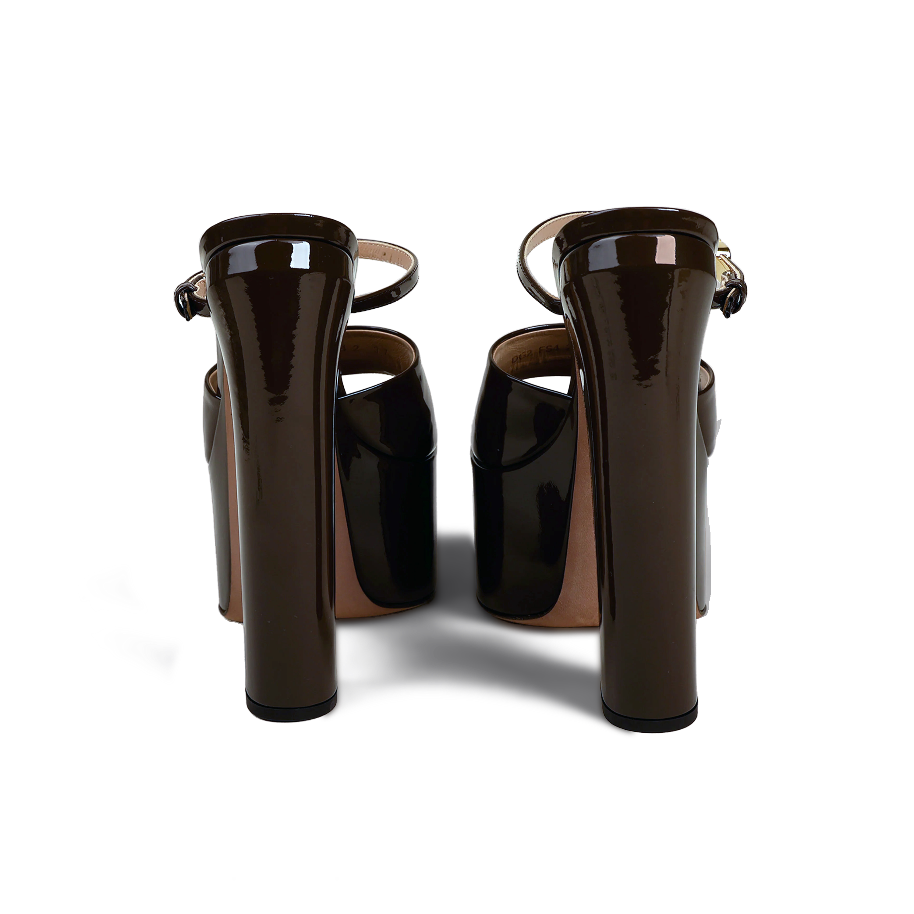 Tacones Dark Noisette Valentino Tan-go