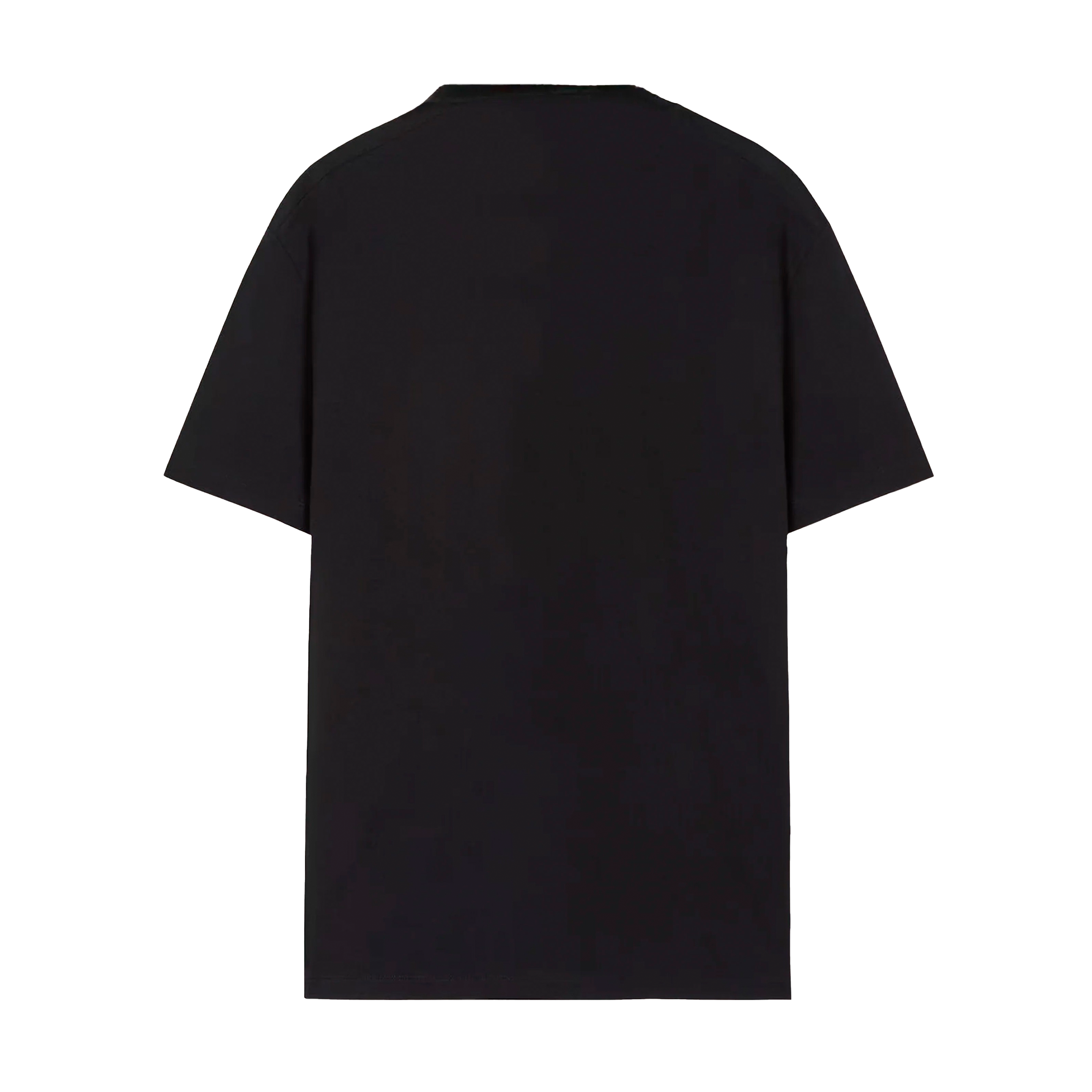 Camiseta Negra Versace Milano