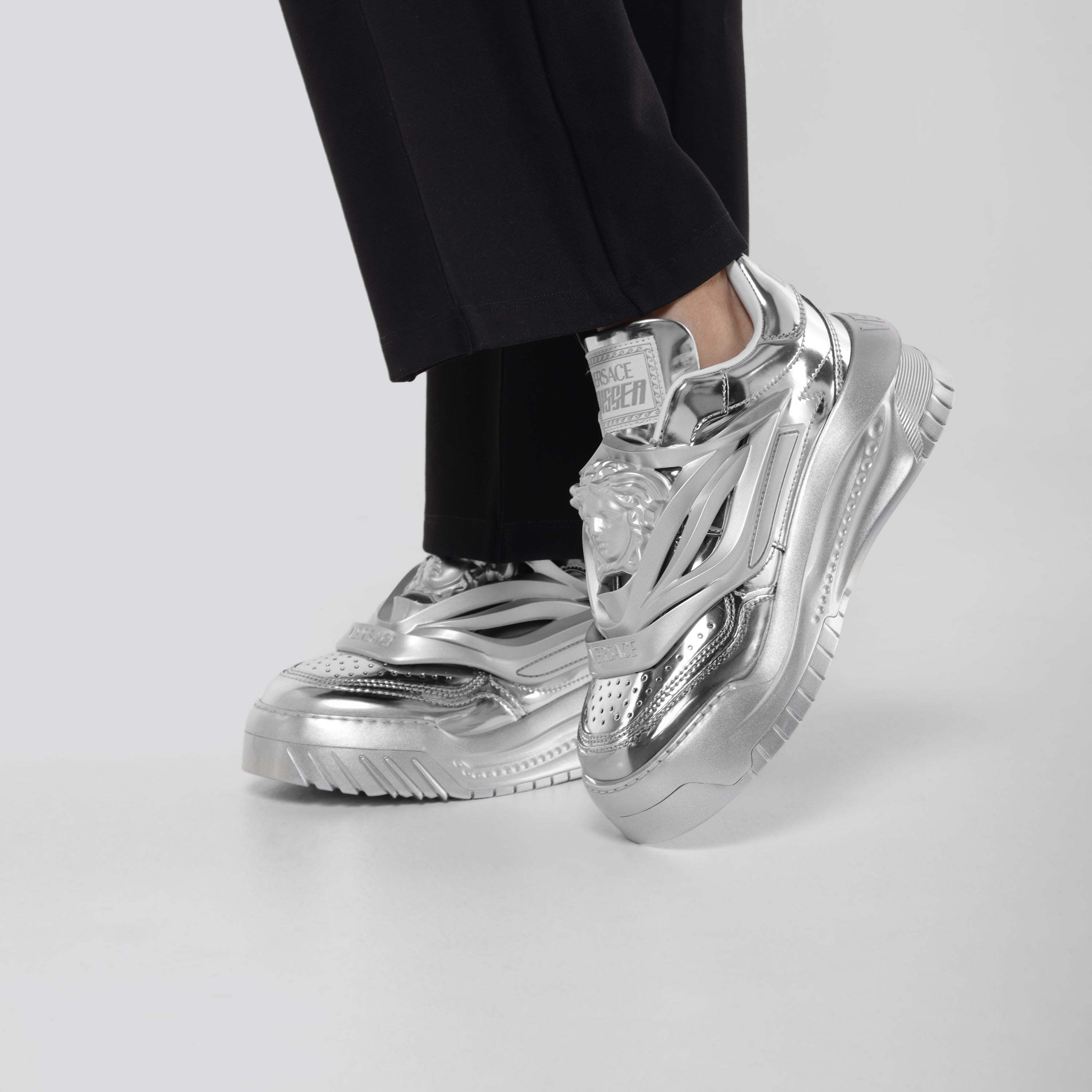 Sneakers Silver Versace Odissea