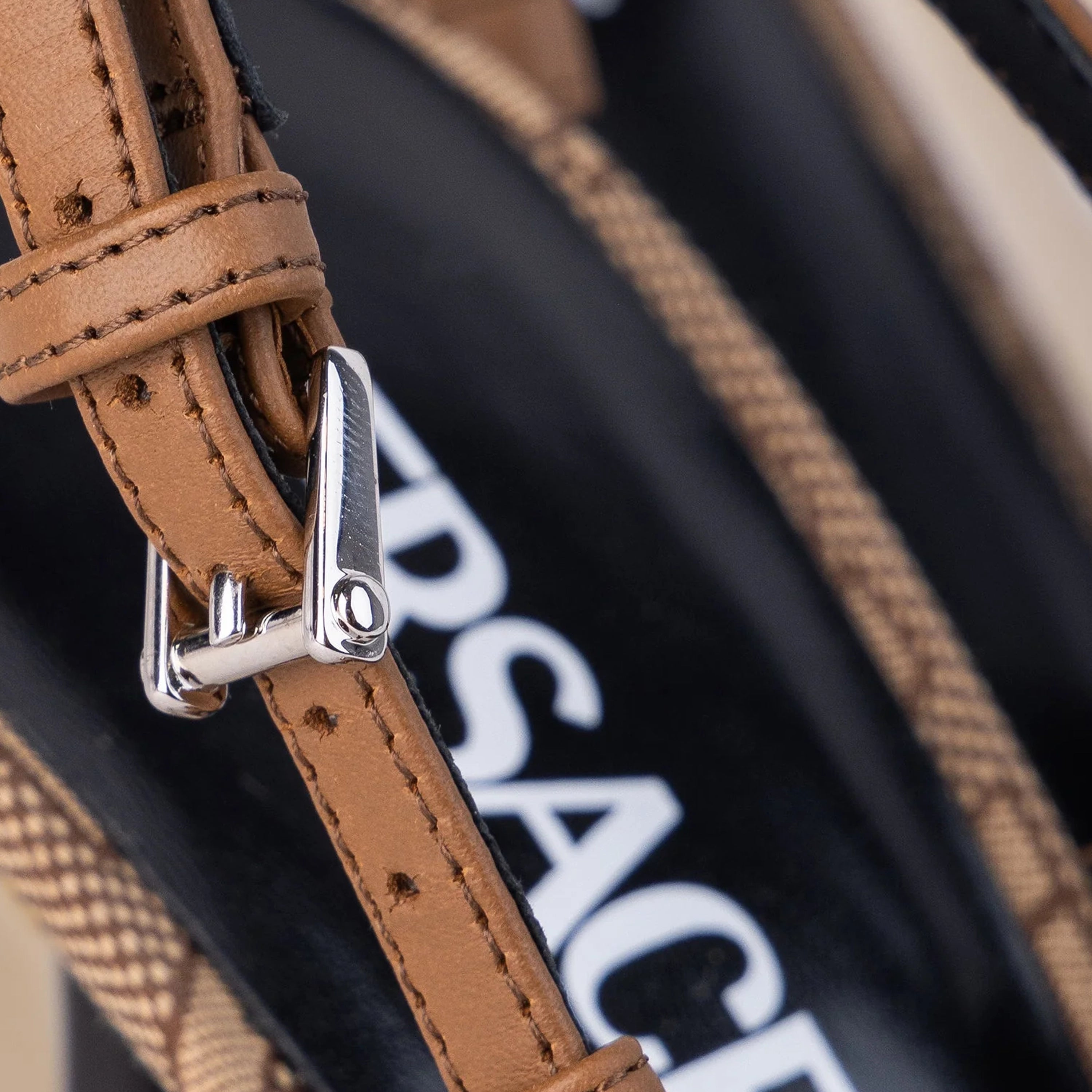 Tacones Beige Versace Monogram 105 mm