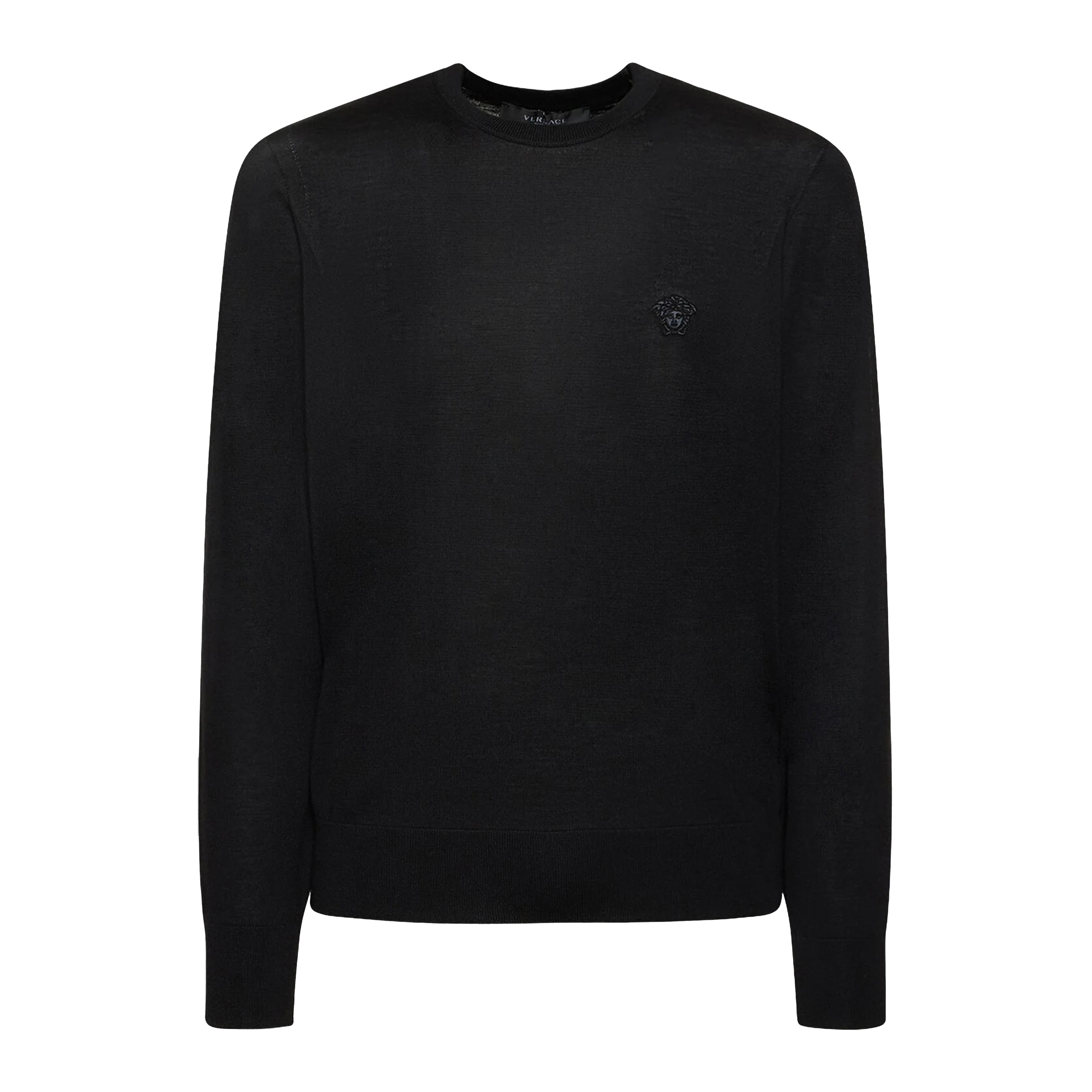 Suéter Negro Versace Medusa