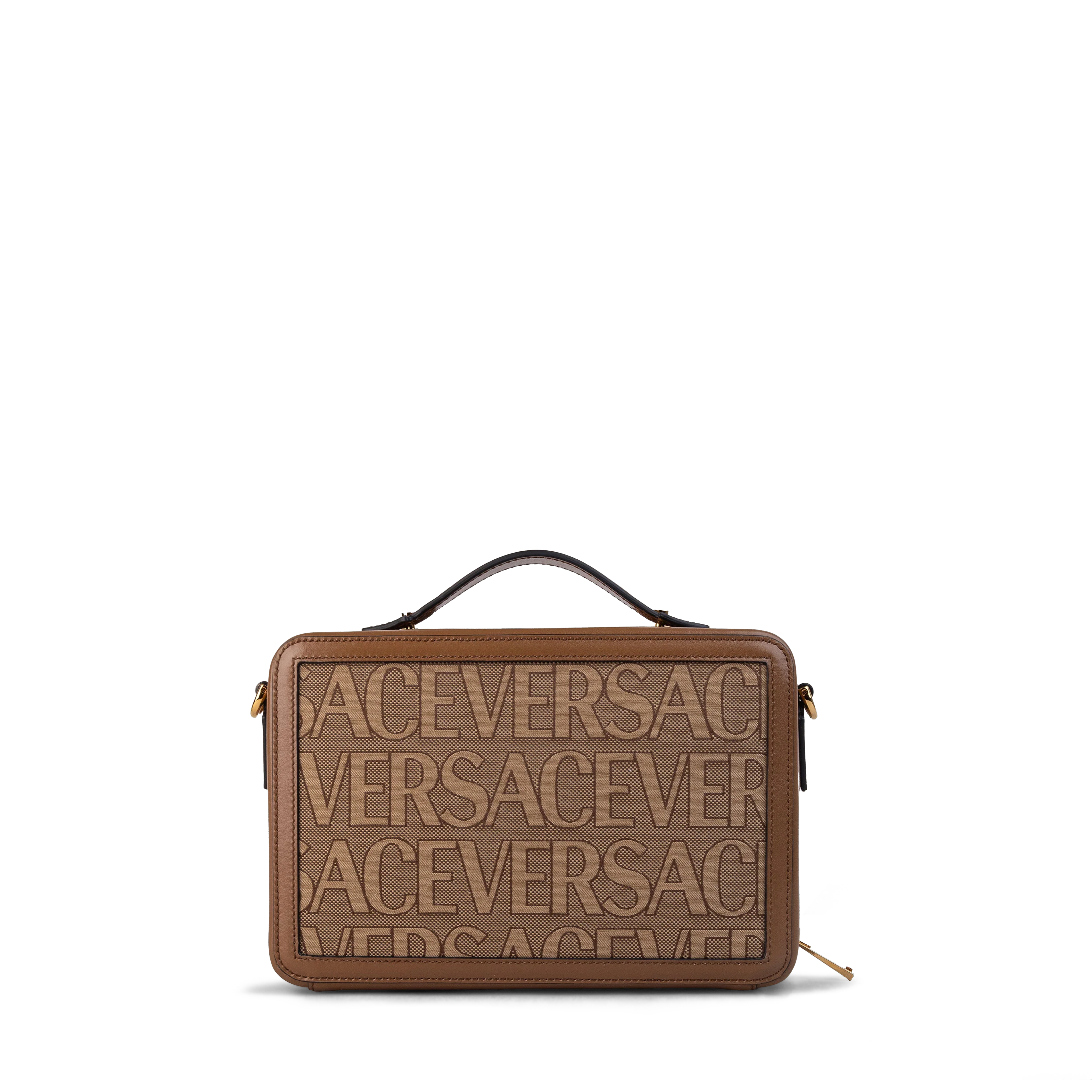 Bolso Beige Versace Allover Monogram