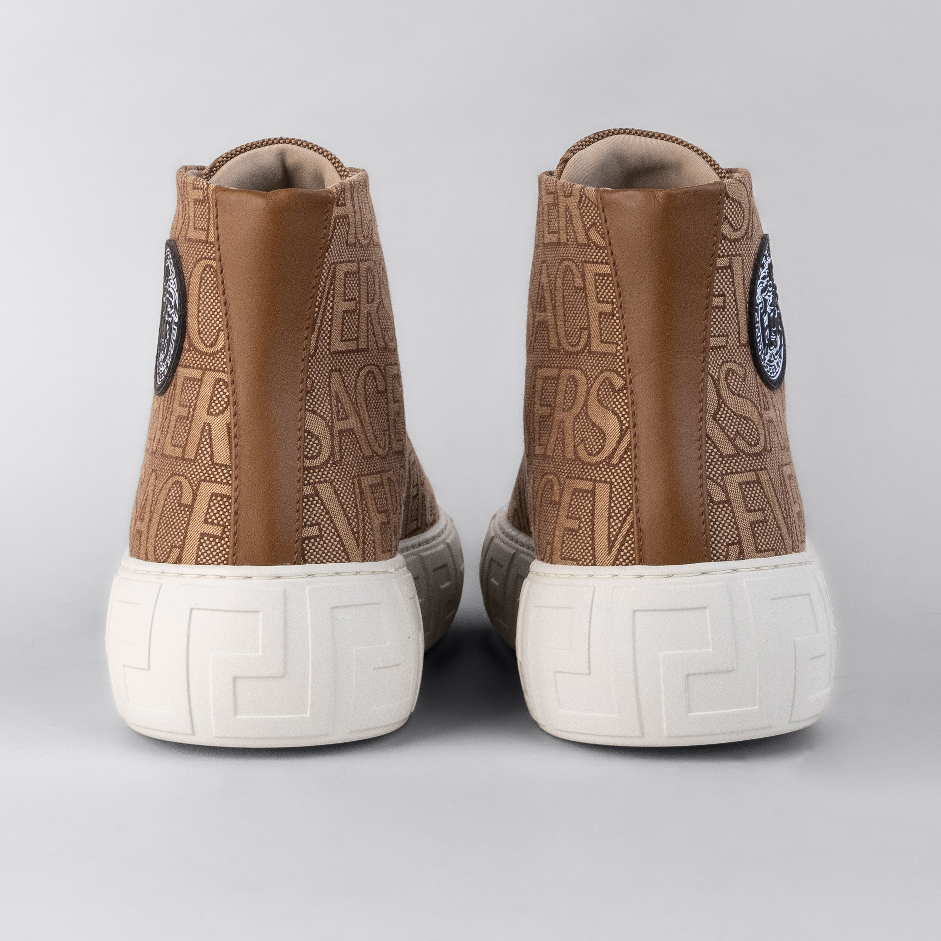 Sneakers Beige Versace Monogram