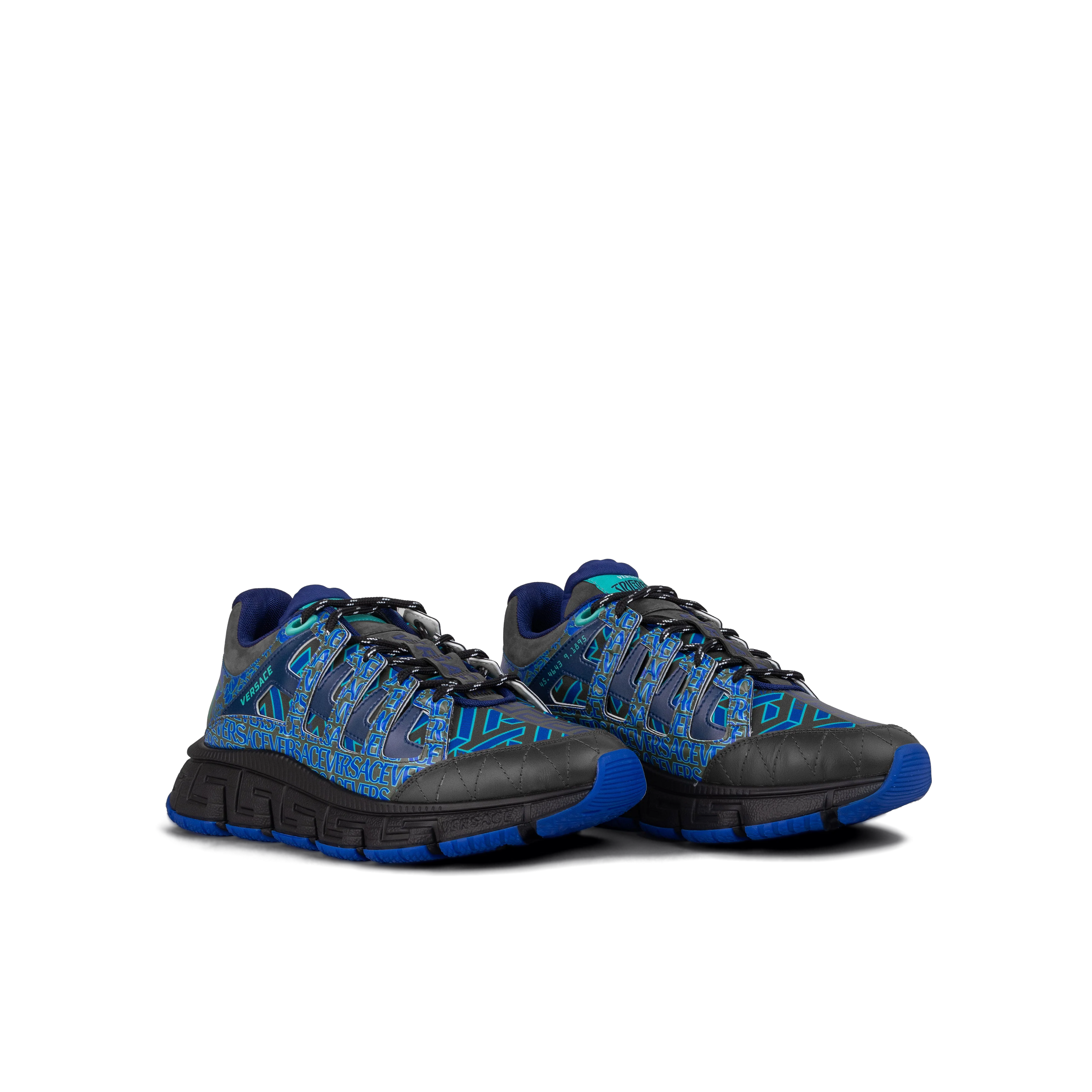 Sneakers Azul Azul Versace Trigreca
