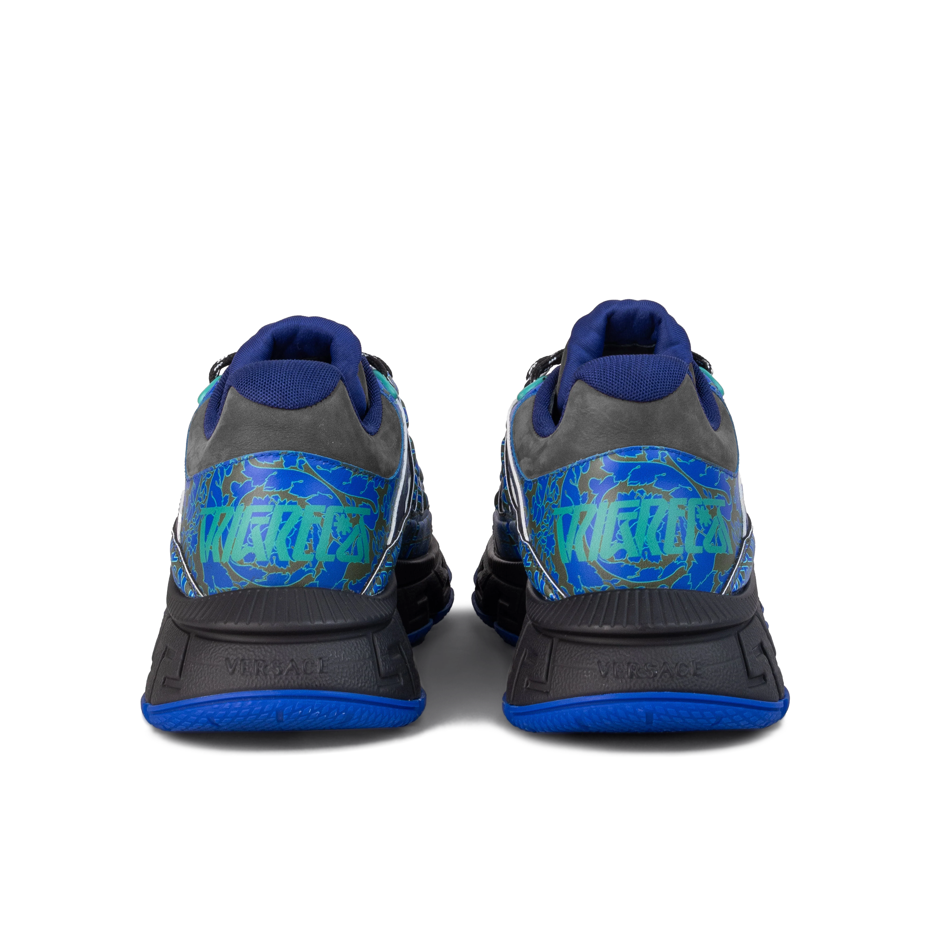Sneakers Azul Azul Versace Trigreca
