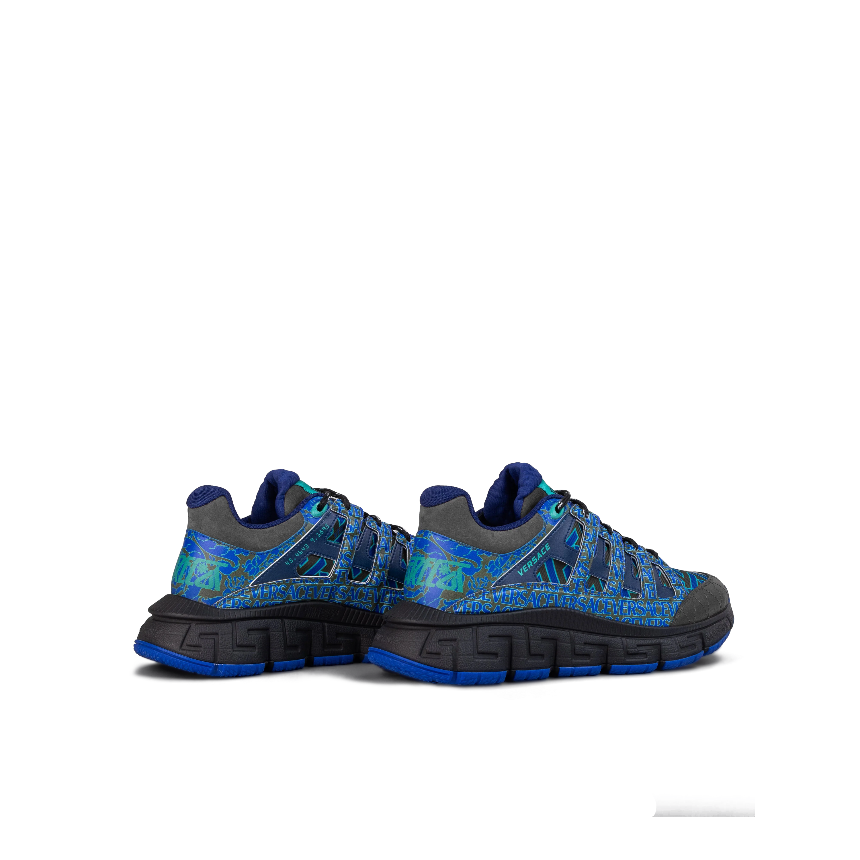 Sneakers Azul Azul Versace Trigreca