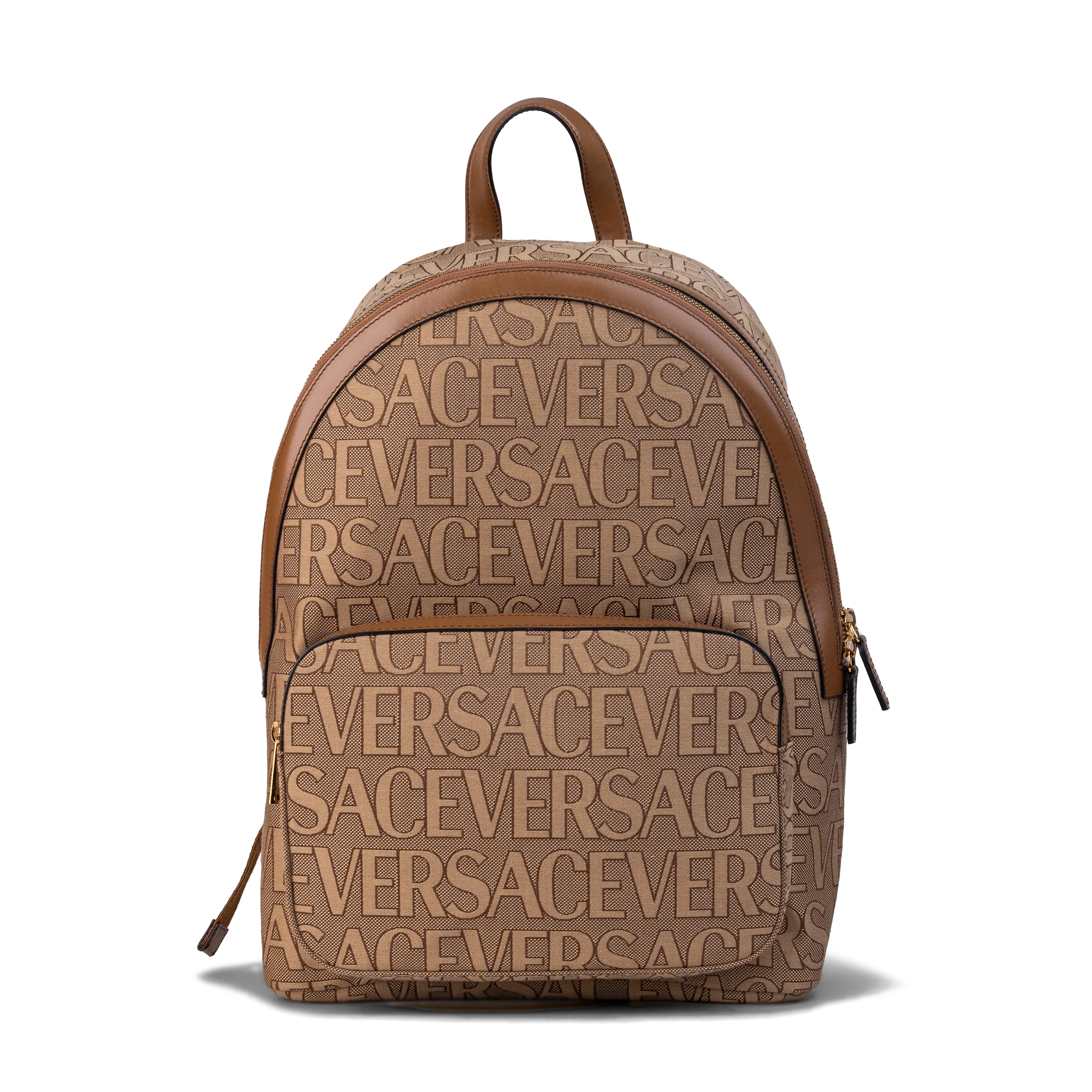 Morral Beige Versace Allover Monogram