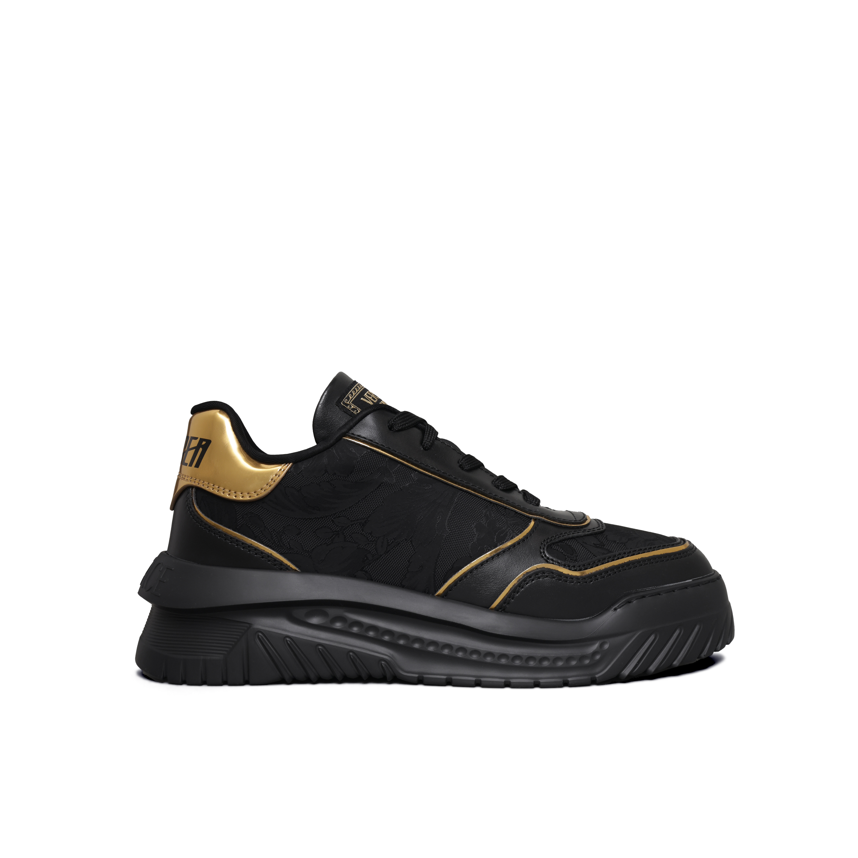 Sneakers Negros Versace Odessea