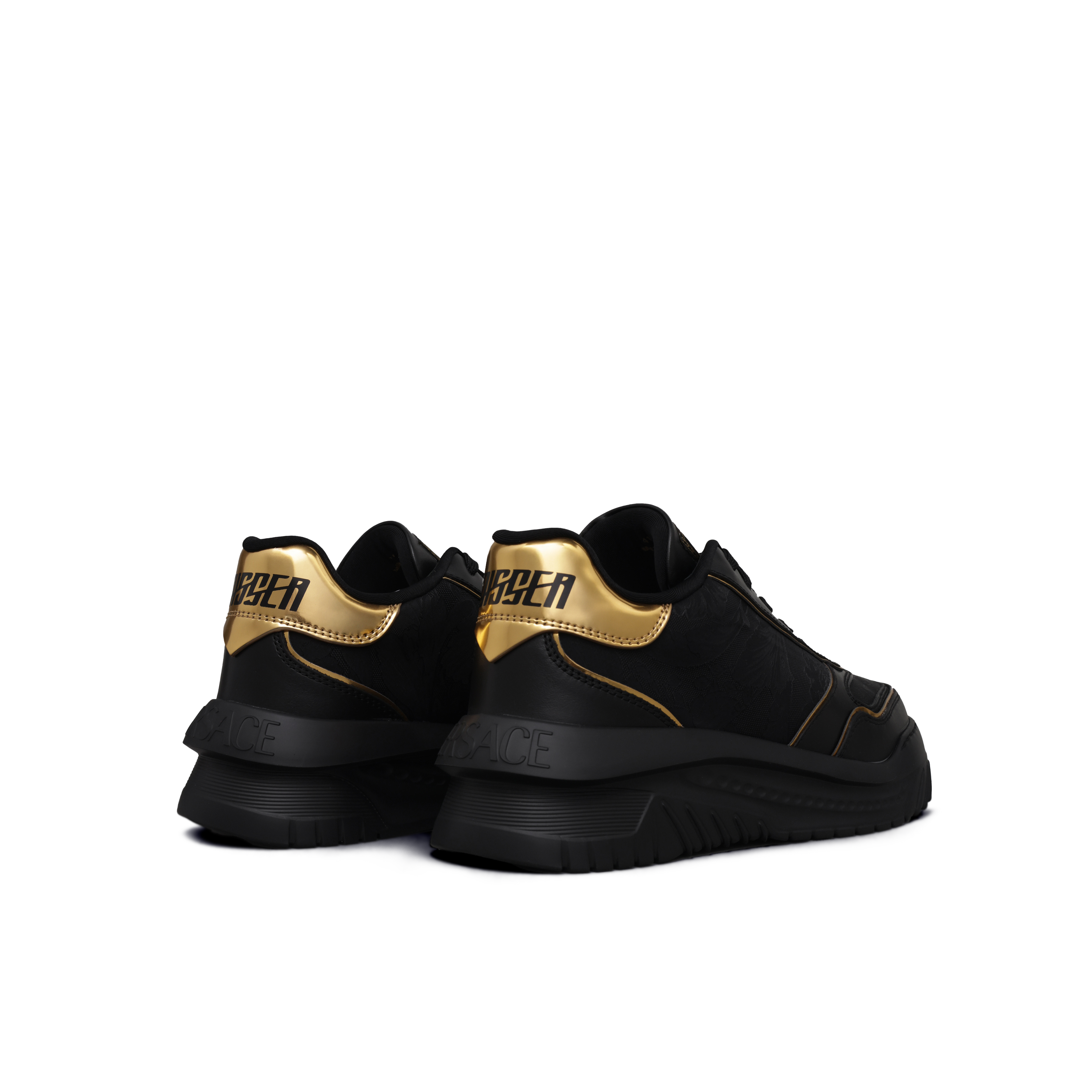 Sneakers Negros Versace Odessea