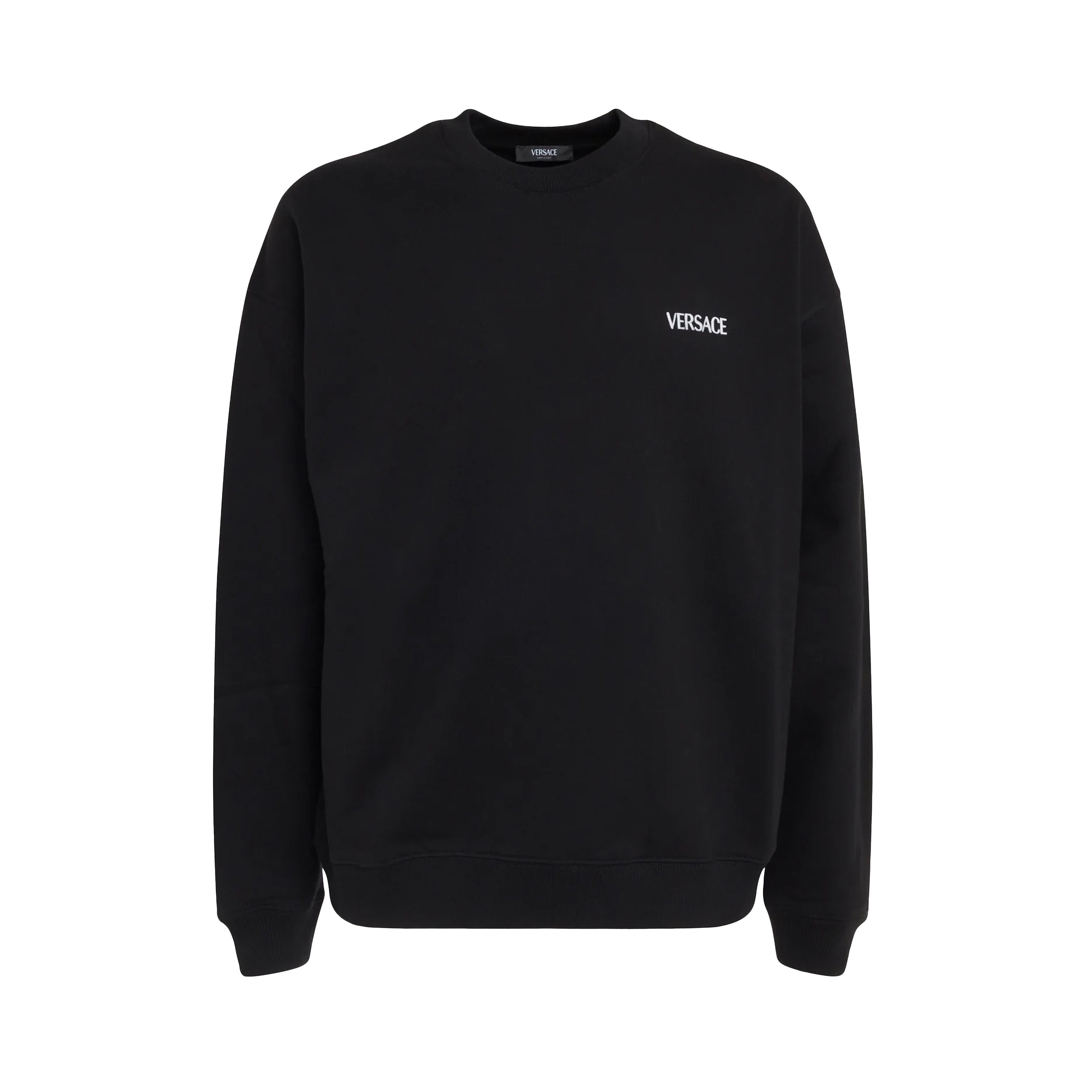Buzo Negro Versace Logo