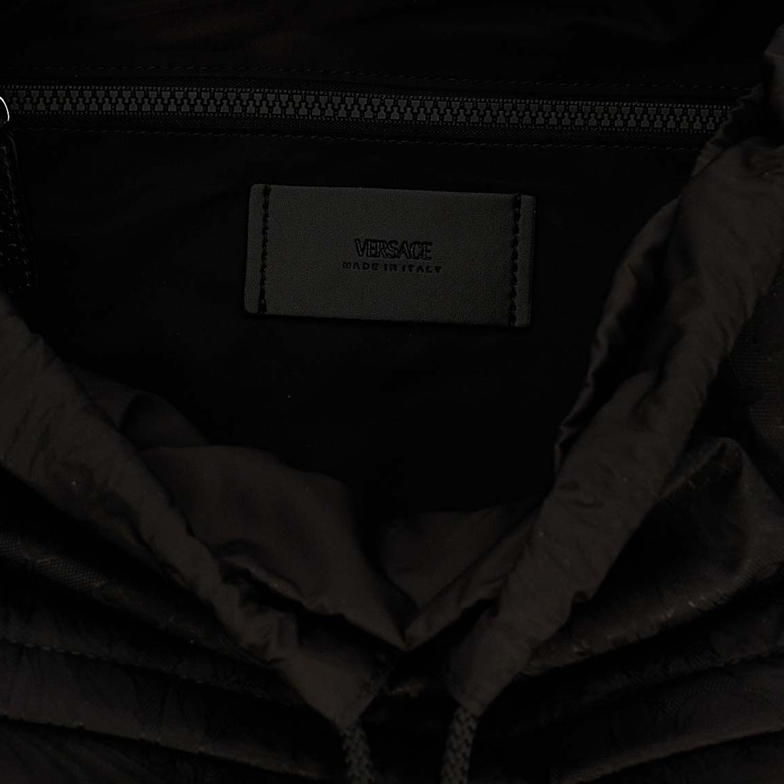 Mochila Negra Versace Athena