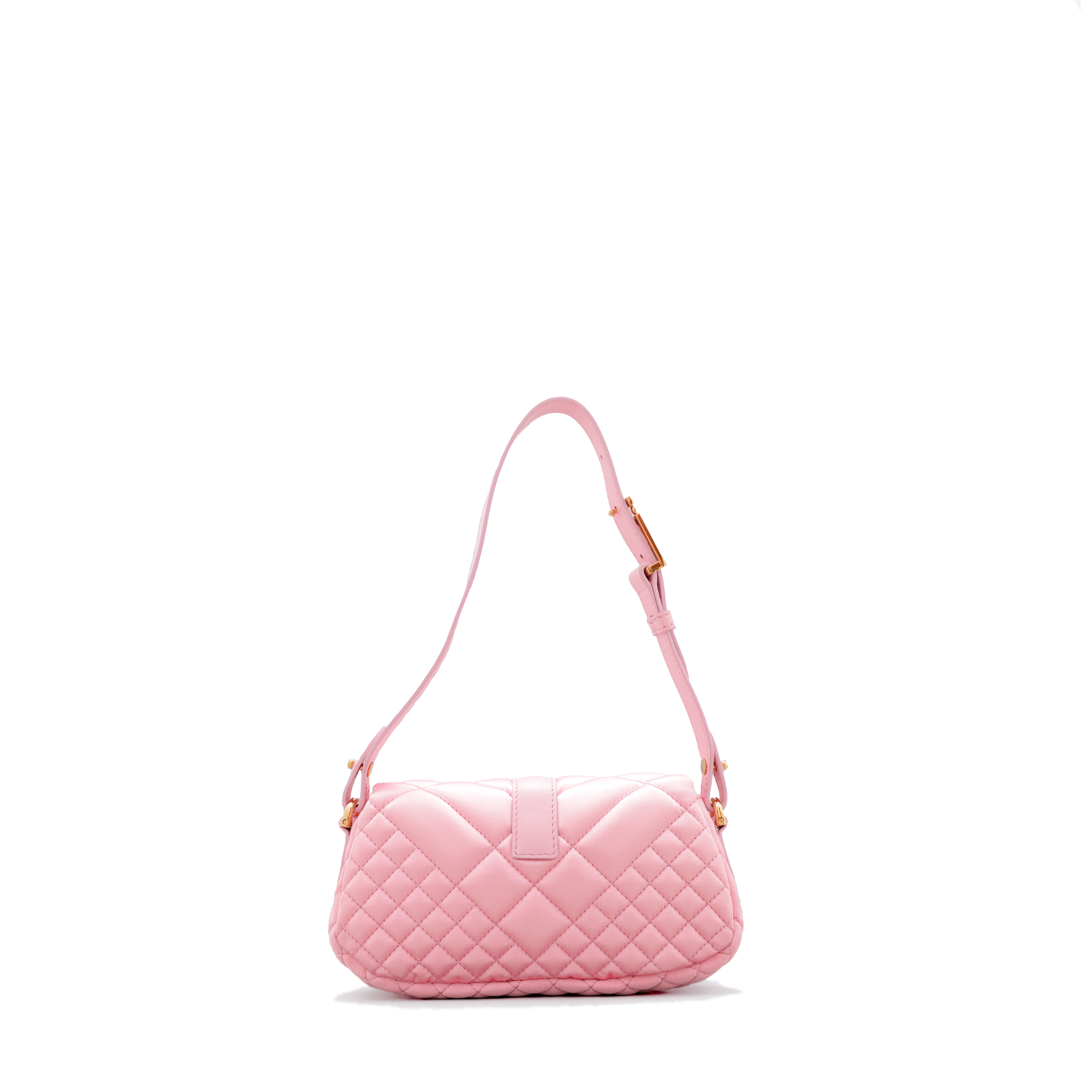 Cartera Rosado Versace Greca Goddess