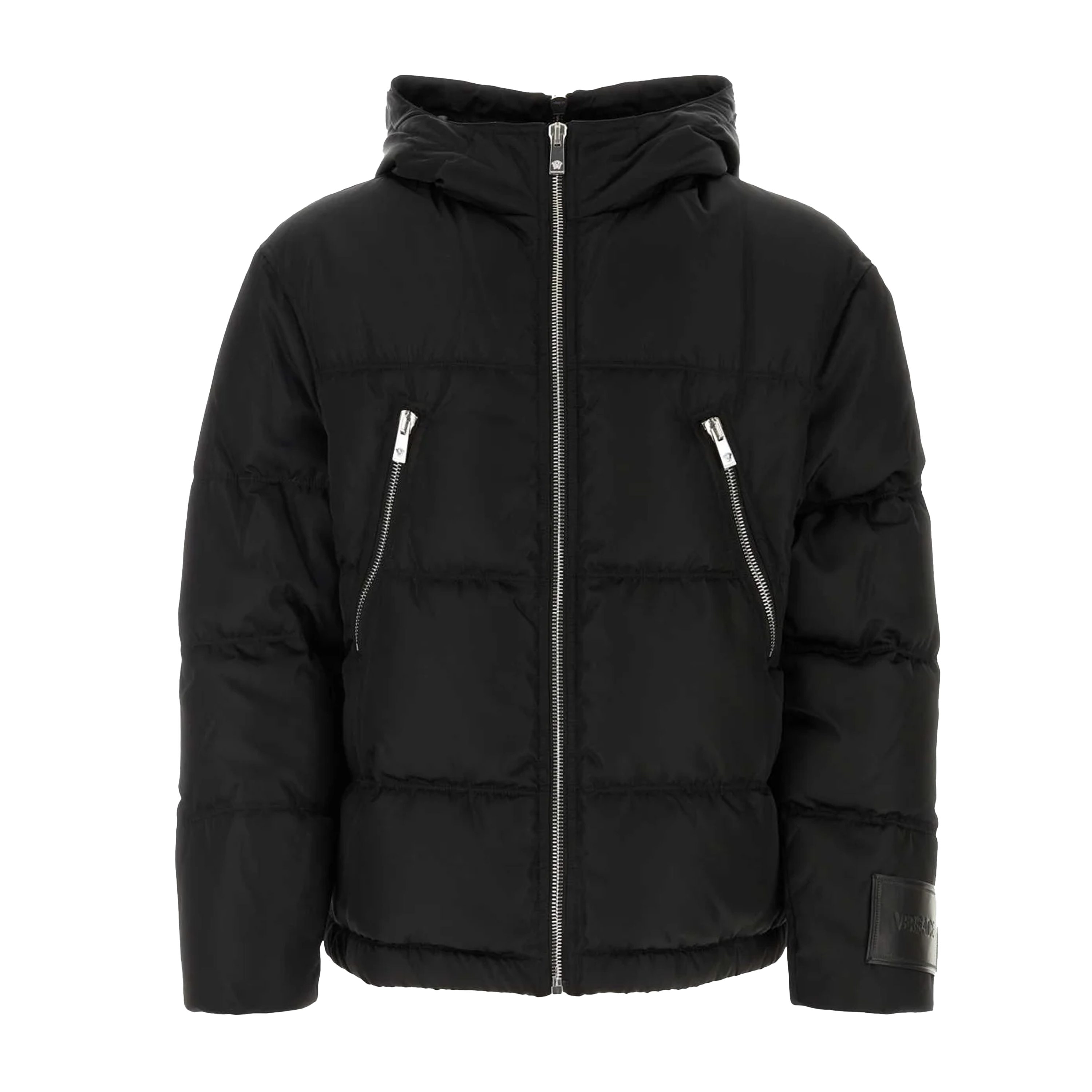 Chaqueta Negra Versace Patch