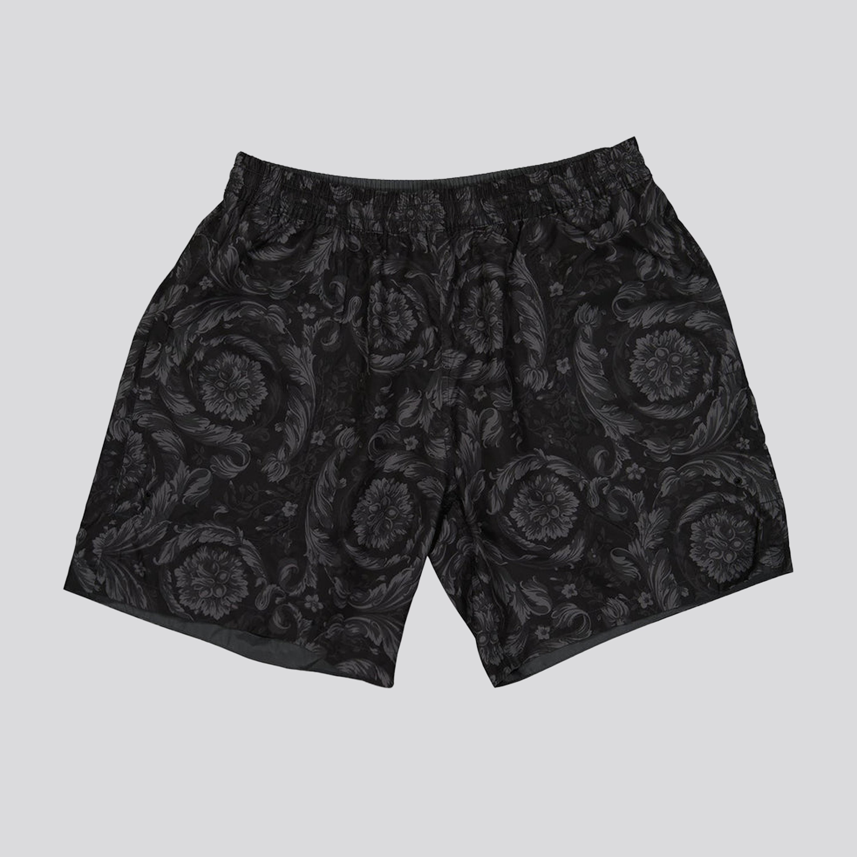 Pantaloneta Verde Versace Greca
