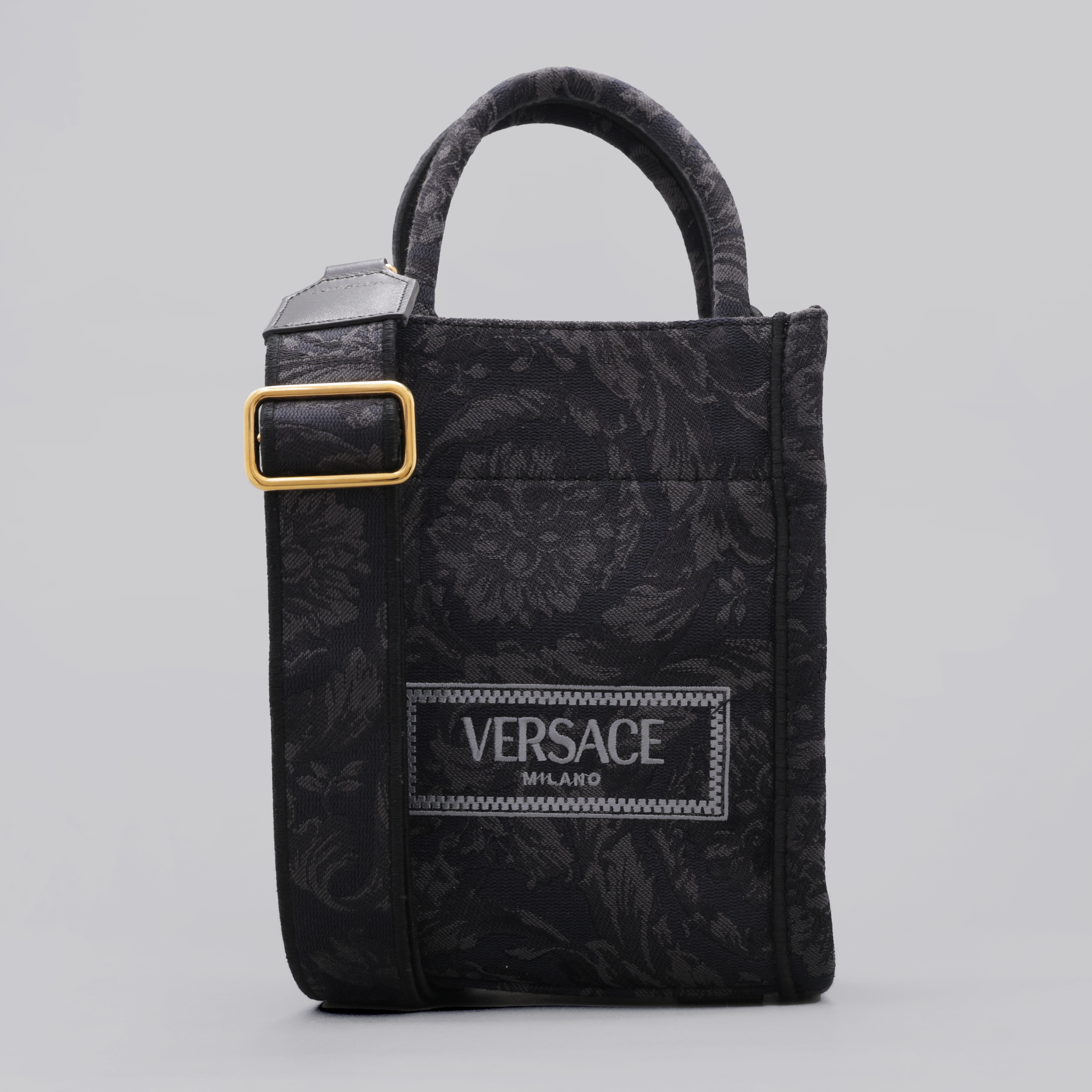 Bolso Negro Versace Athena