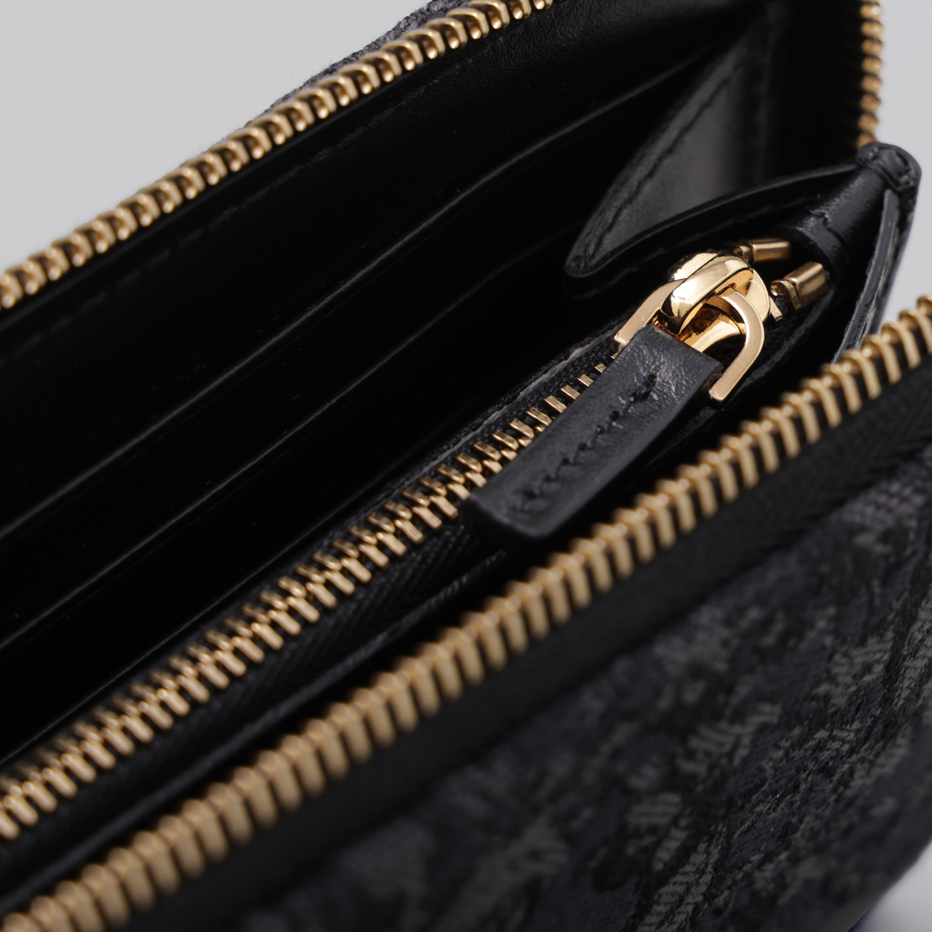 Billetera Negro Versace