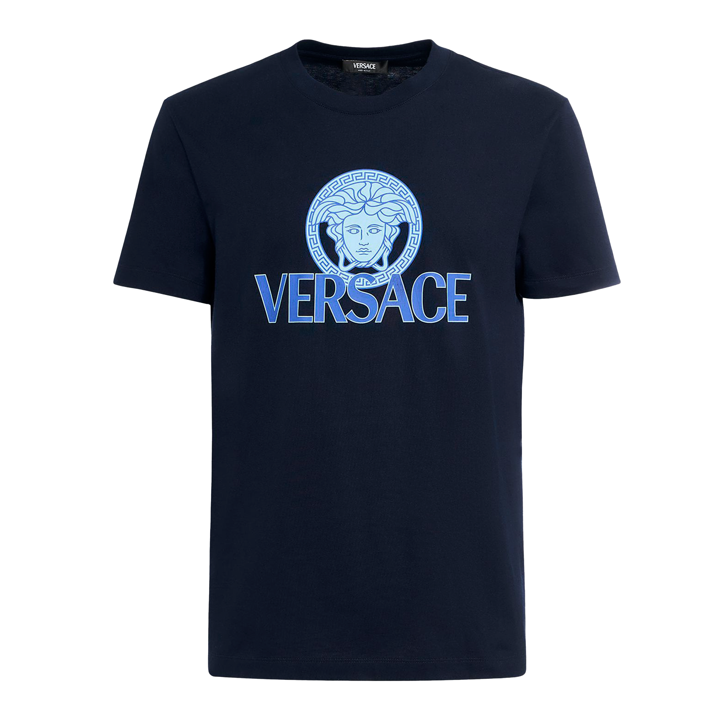 Camiseta Azul Versace Medusa