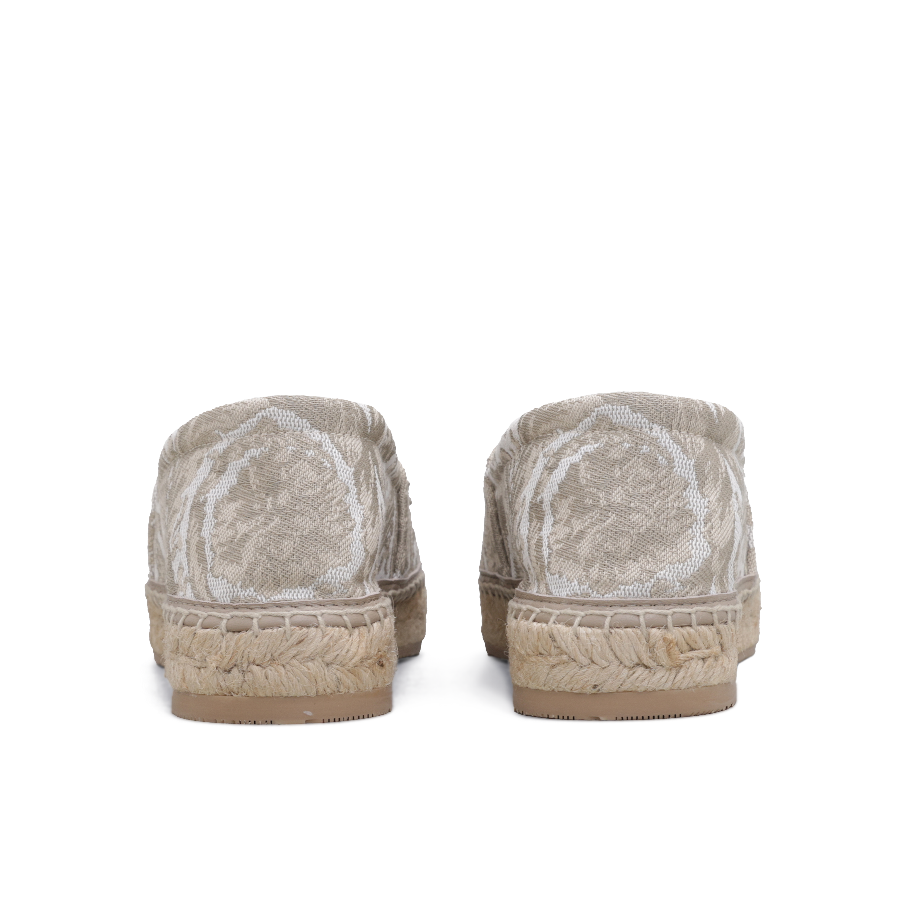 Espadrille Beige Versace Athena Barocco