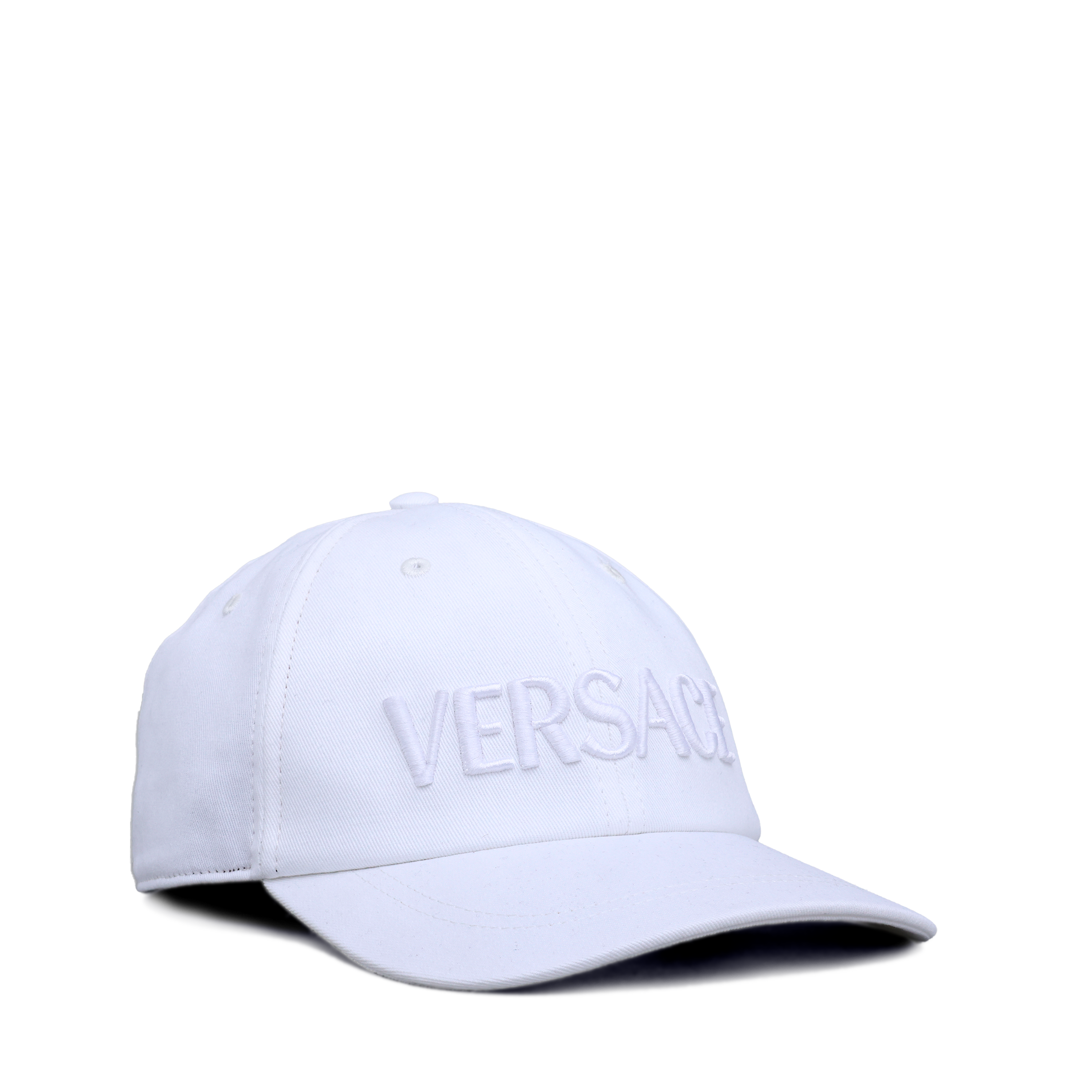 Gorra Blanca Versace Blanco Logo