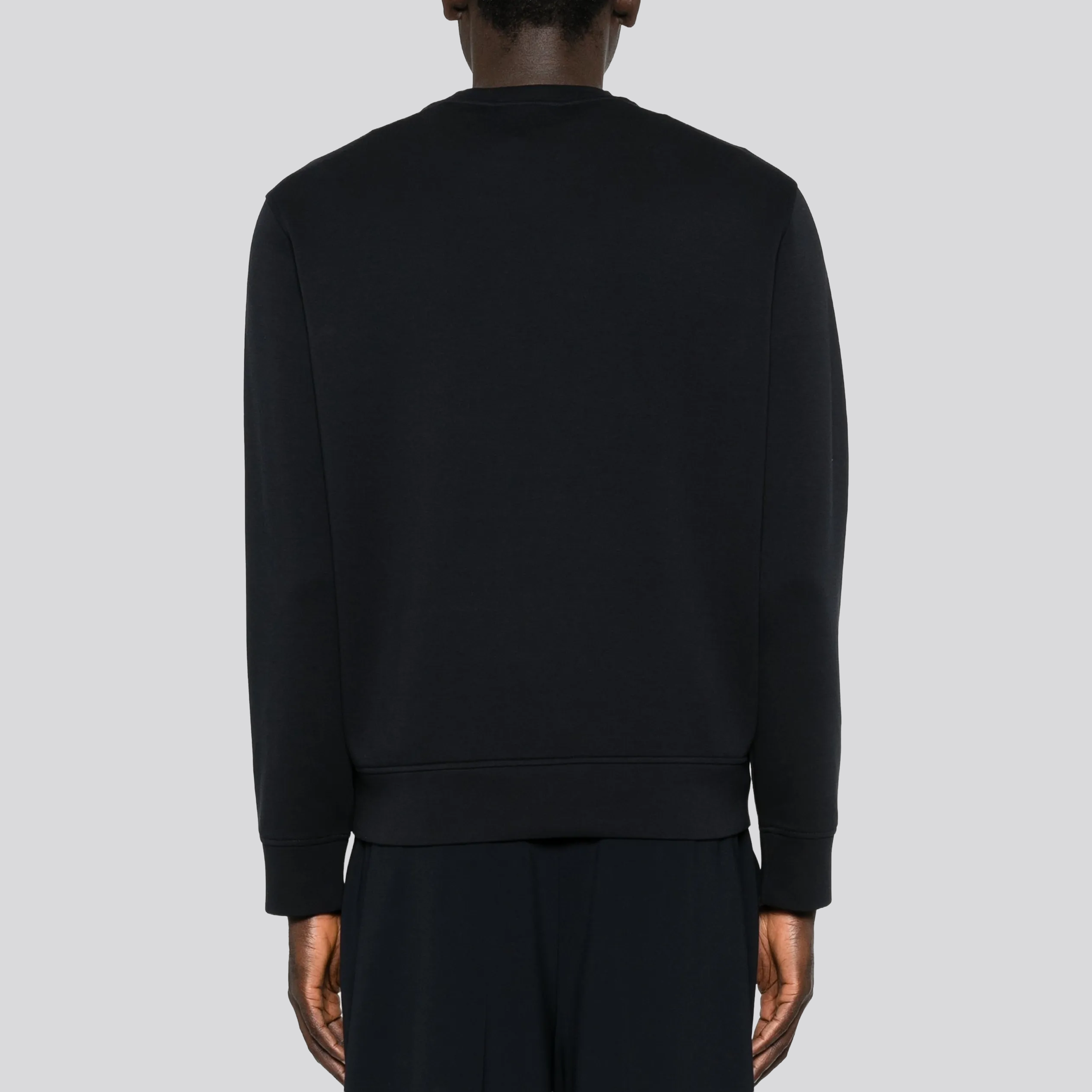 Buzo Negro Emporio Armani Logo