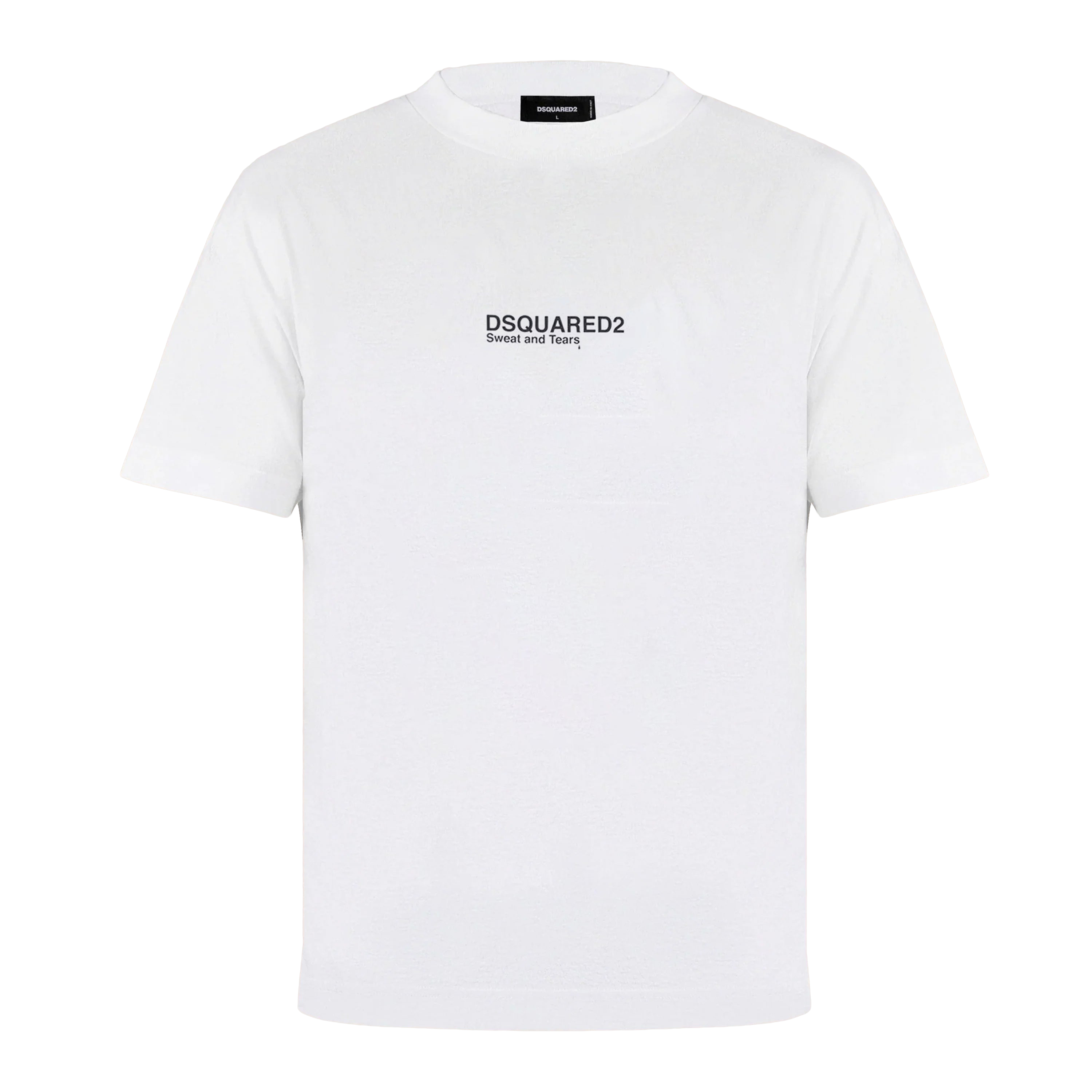 Camiseta Blanca Dsquared2 Tears