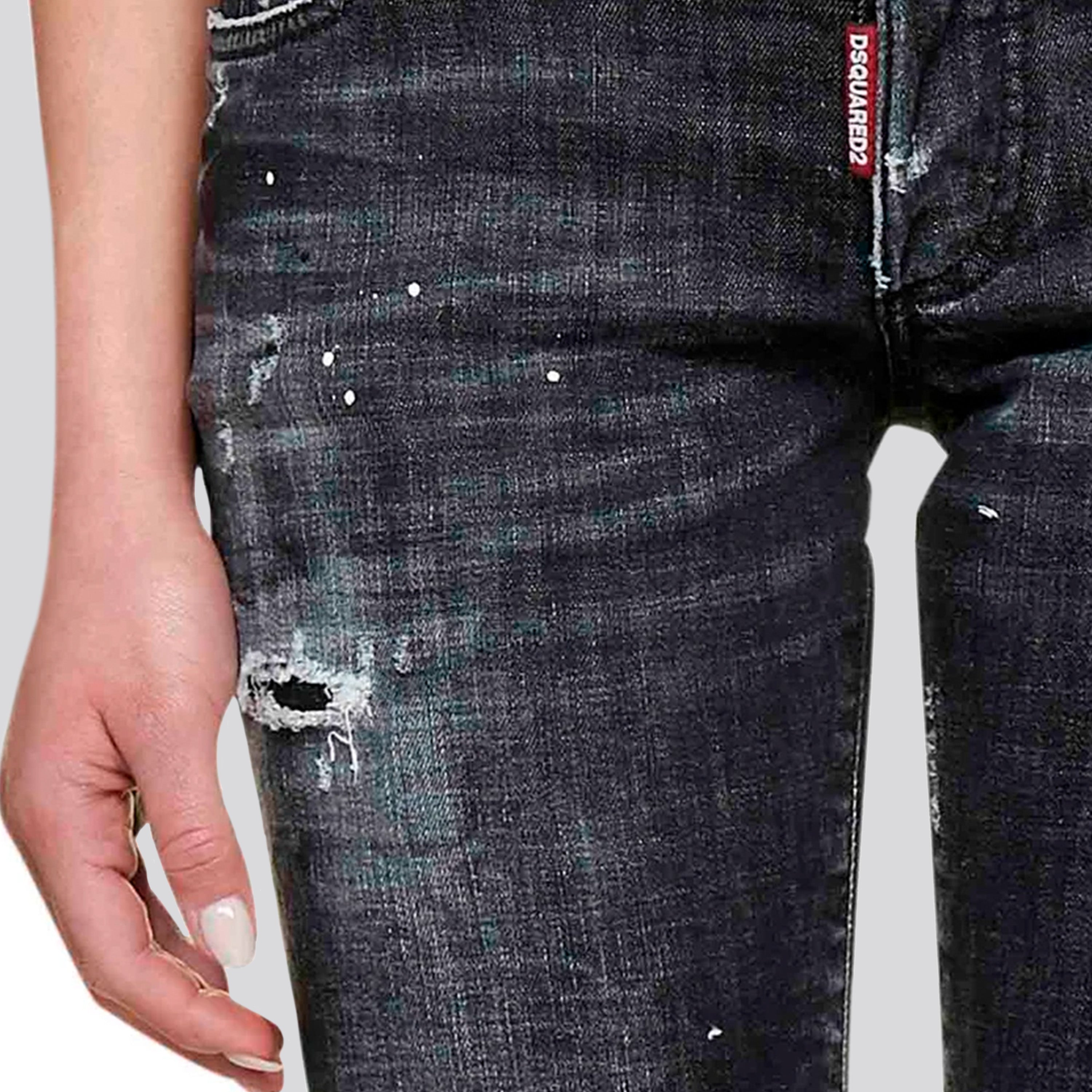 Jeans Negro Dsquared2 Jennifer