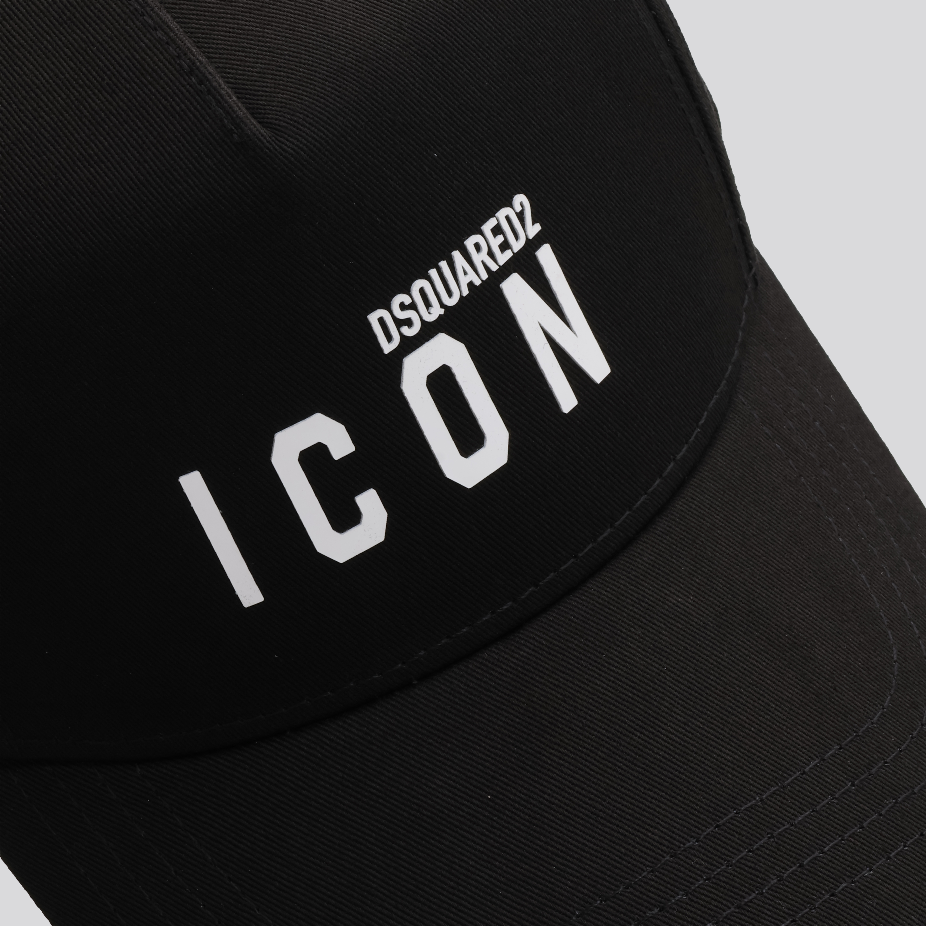 Gorra Negra Dsquared2 Icon Logo
