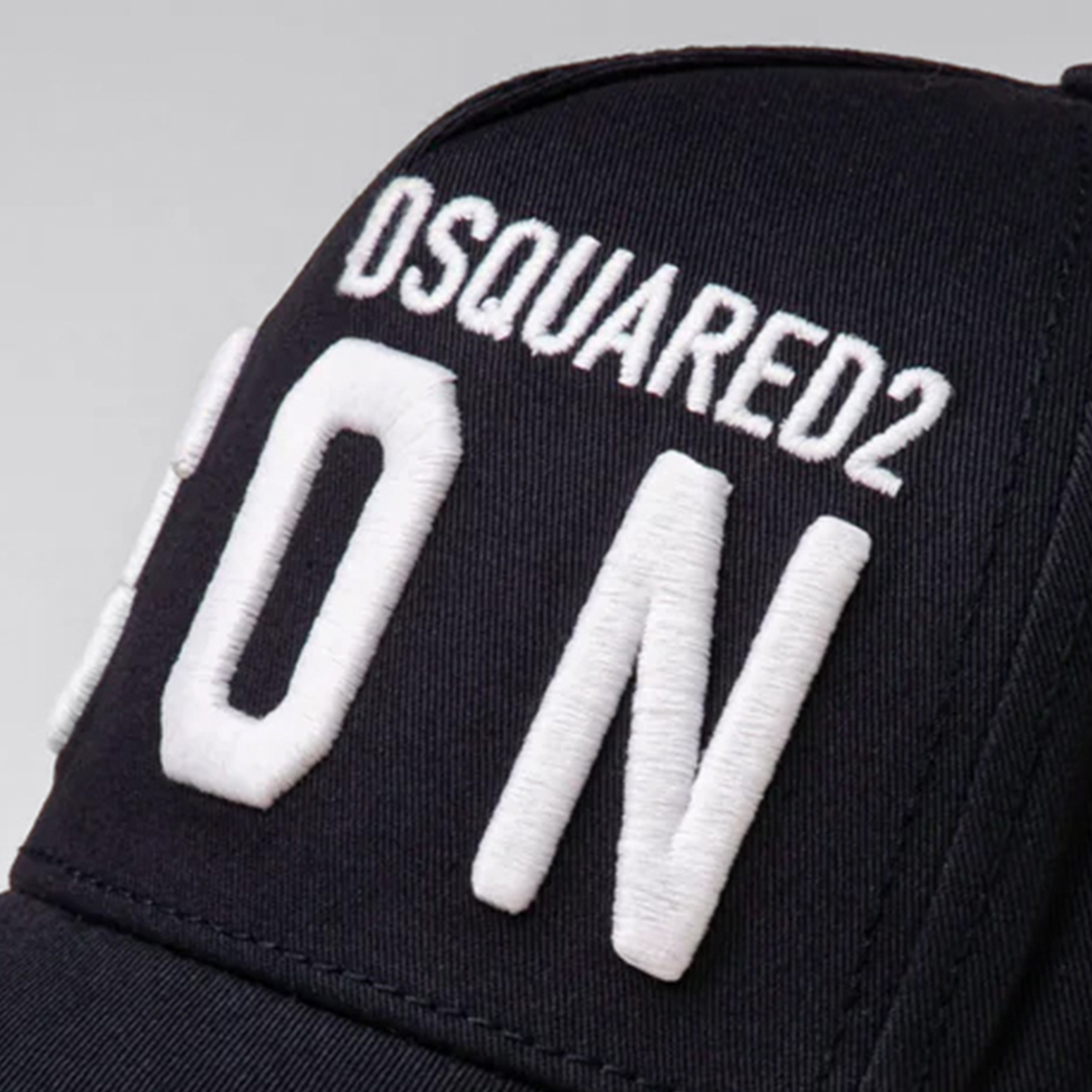 Gorra Negra Dsquared2 Icon