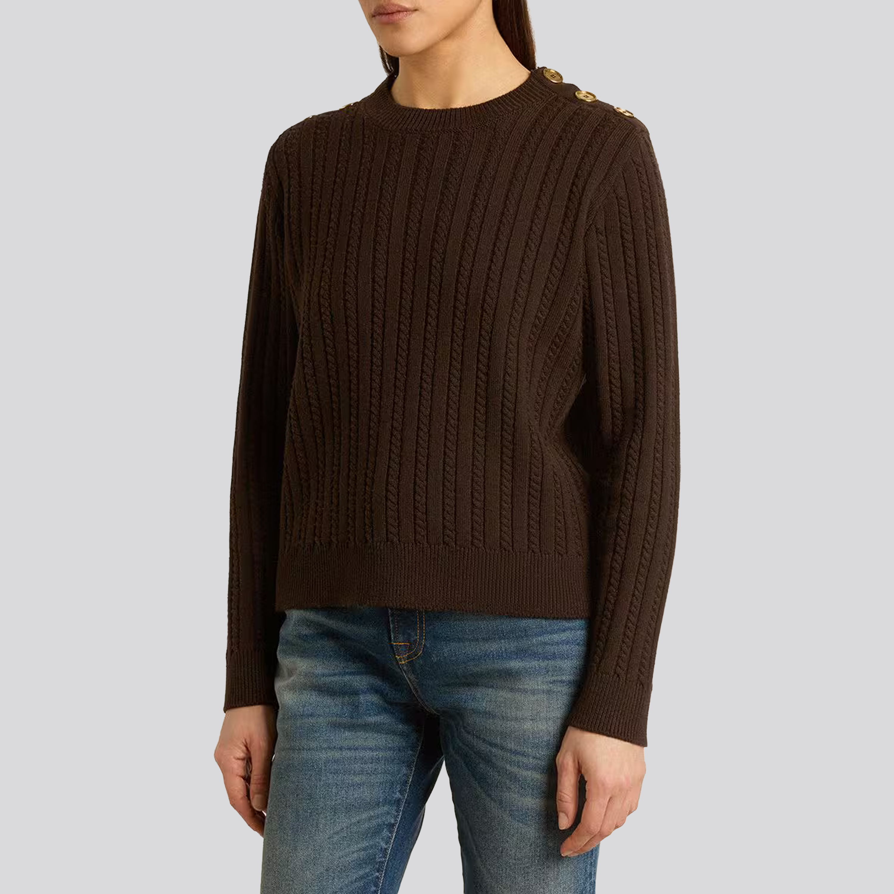 Buzo Café Golden Goose Shoulder Botton