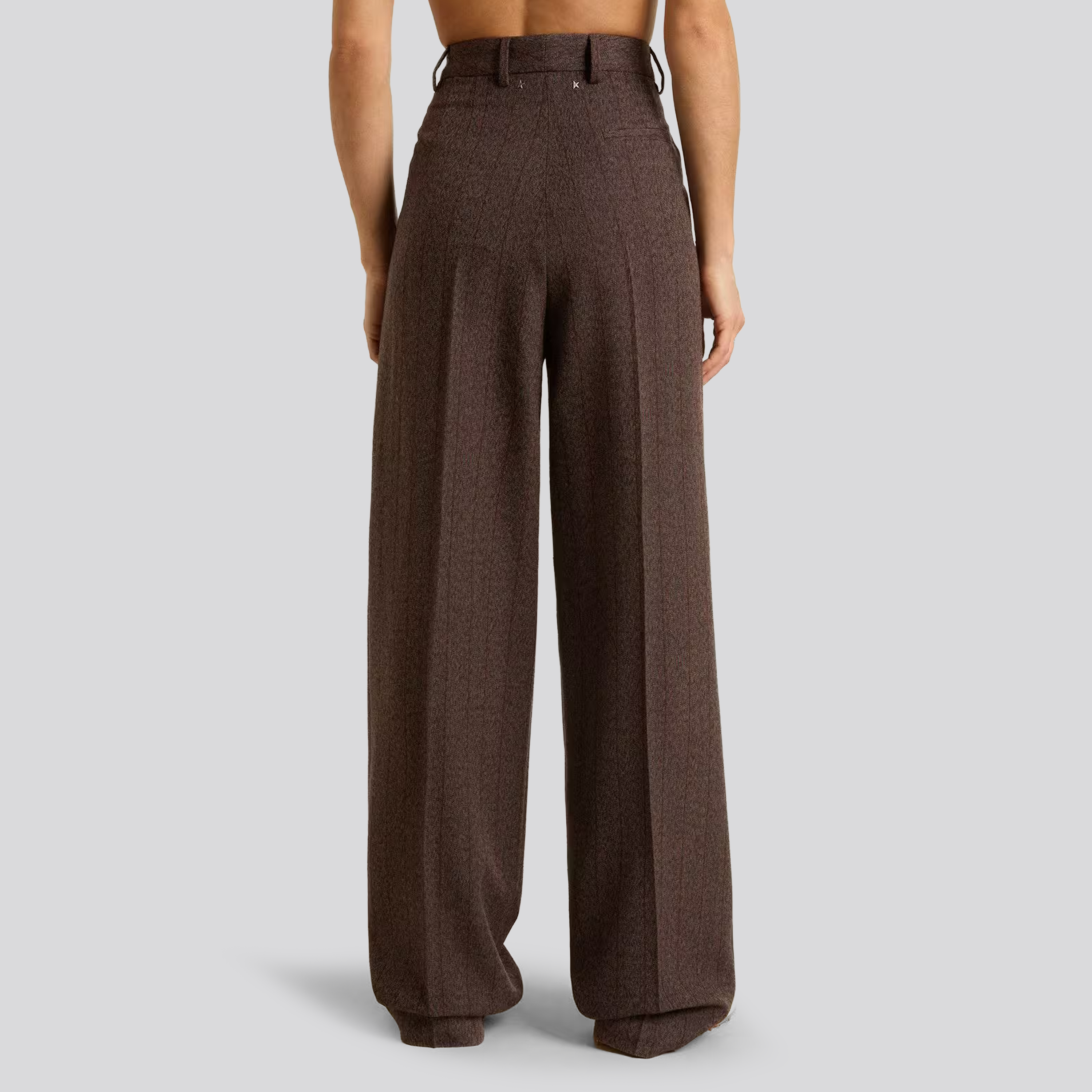 Pantalón Café Golden Goose Naomi Printstripe Wool