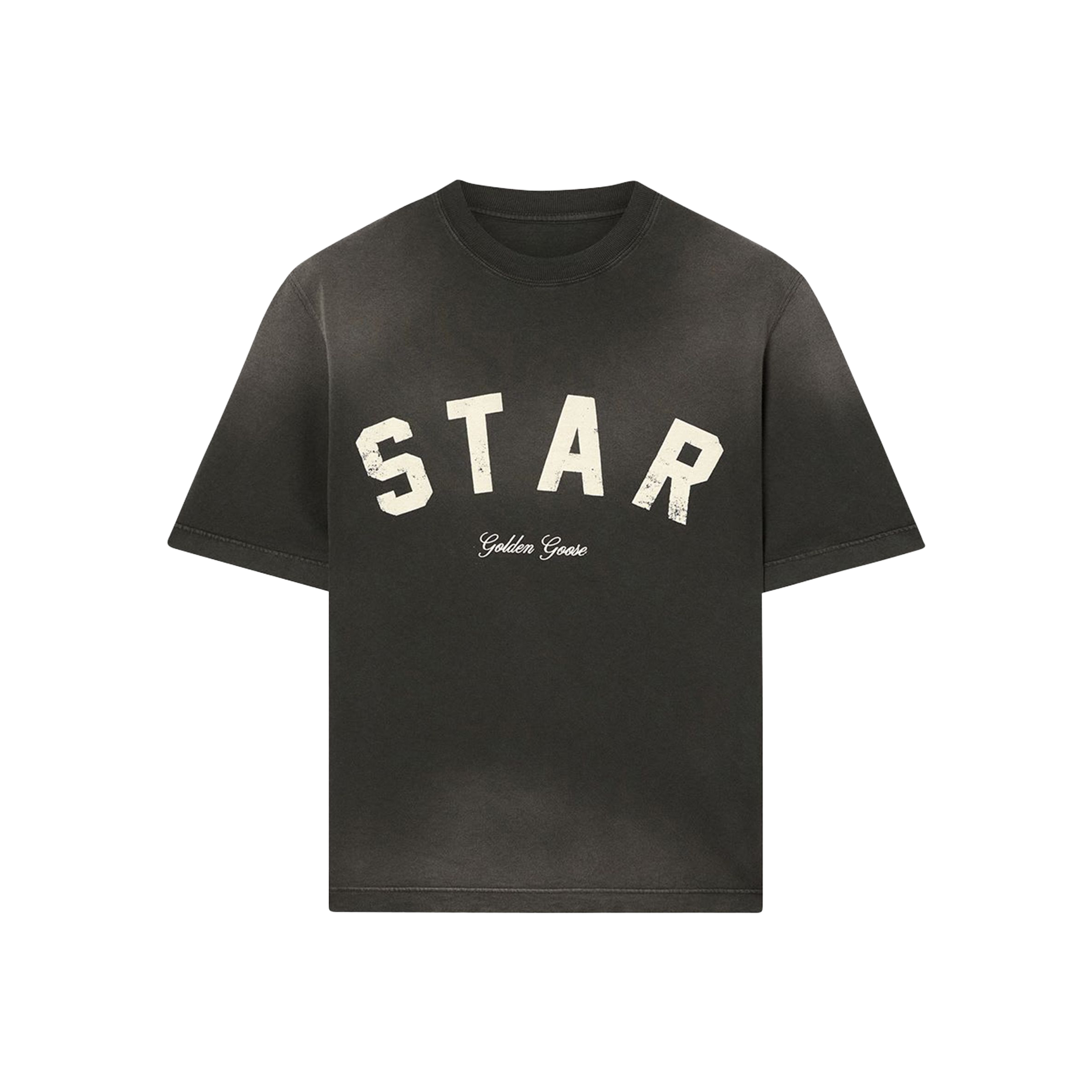 Camiseta Gris Golden Goose Star