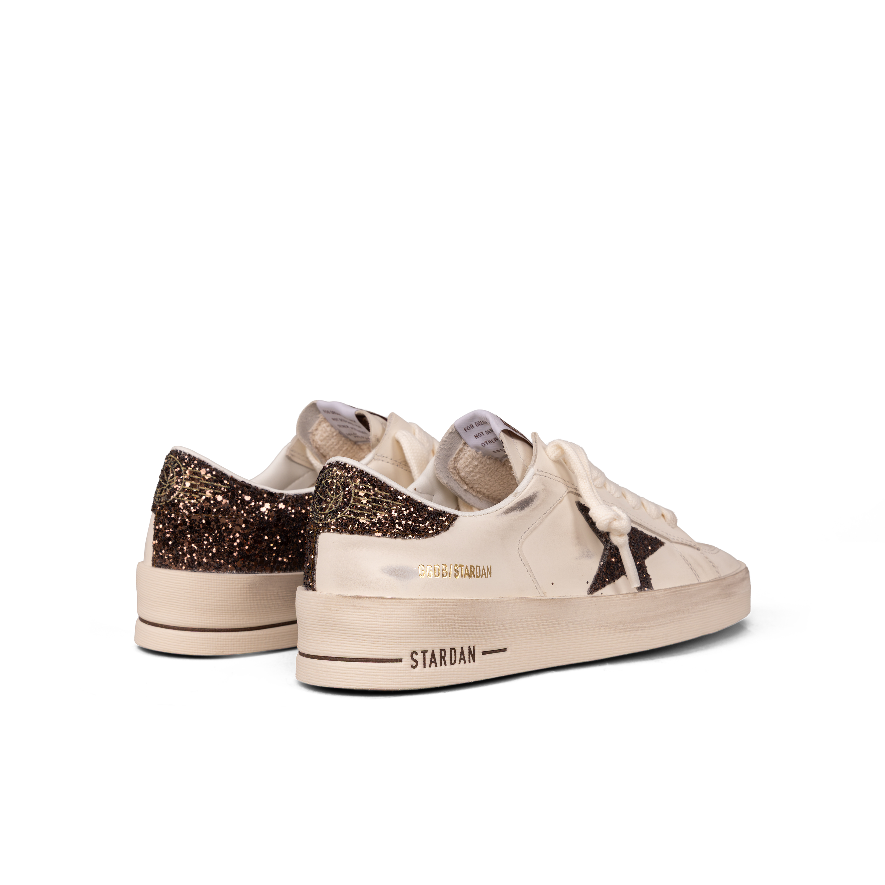 Sneakers Blancos Golden Goose Stardan Glitter Star & Heel