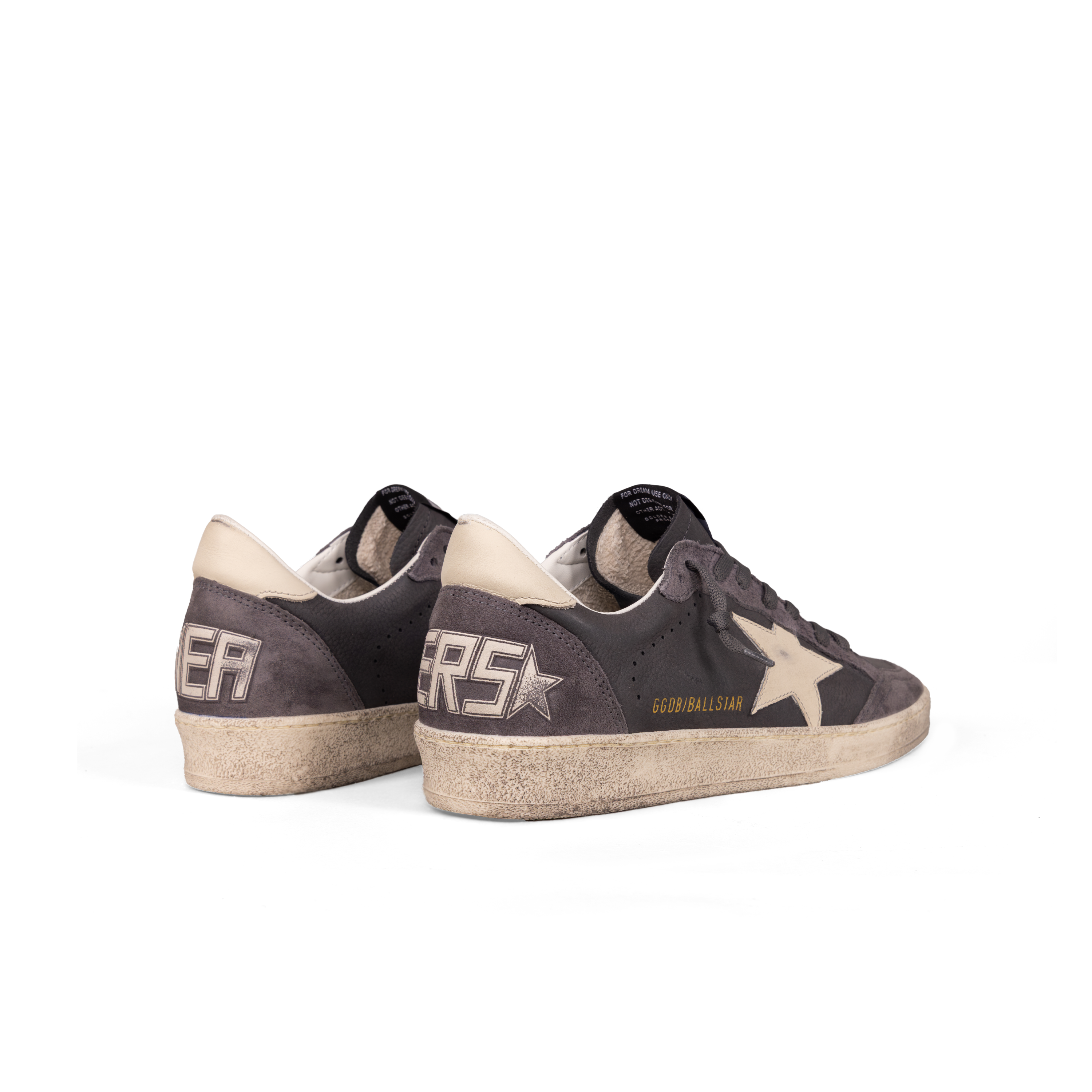 Sneakers Gris Golden Goose Ballstar Nabuk