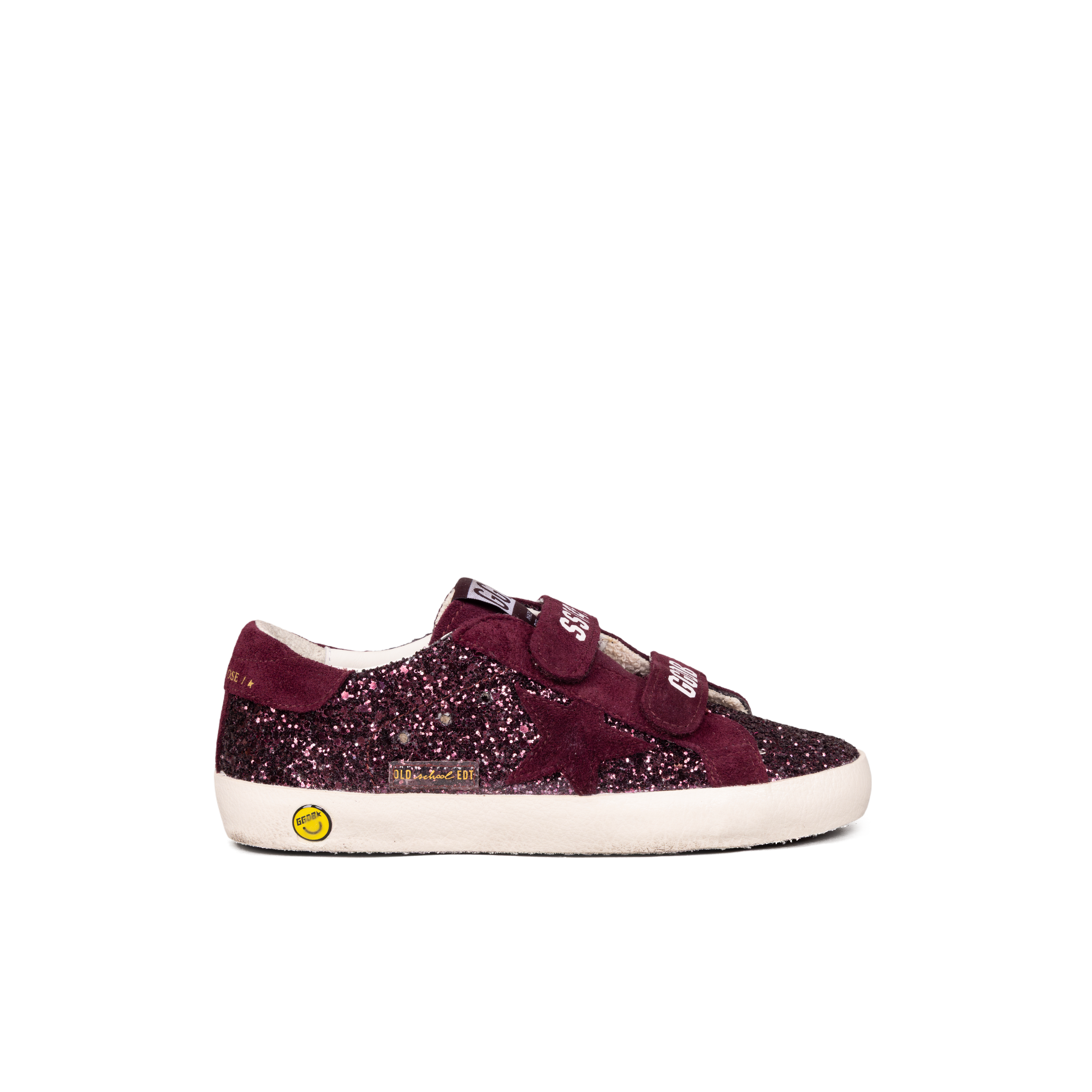Sneakers Bordeaux Golden Goose Velcro Super-Star