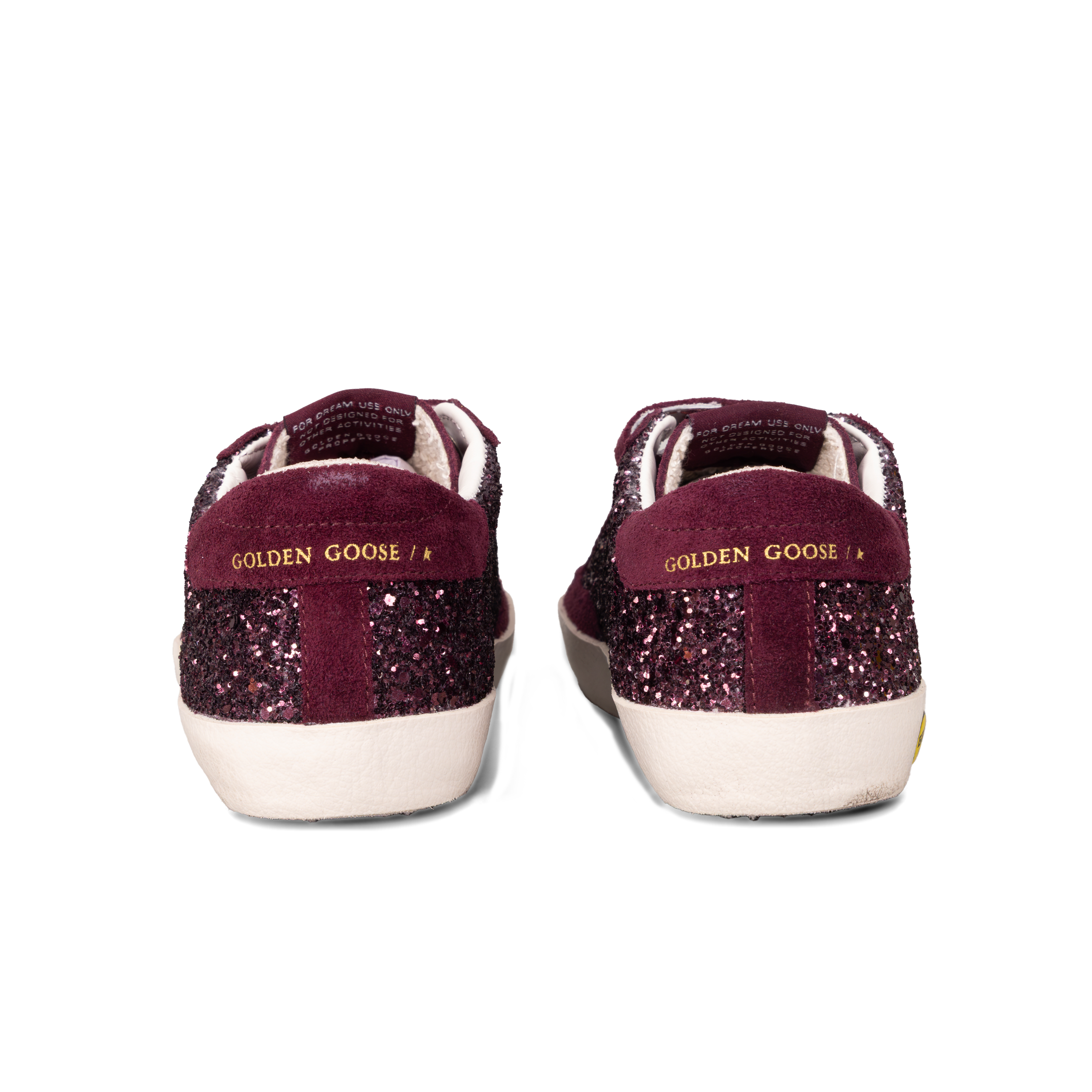 Sneakers Bordeaux Golden Goose Velcro Super-Star