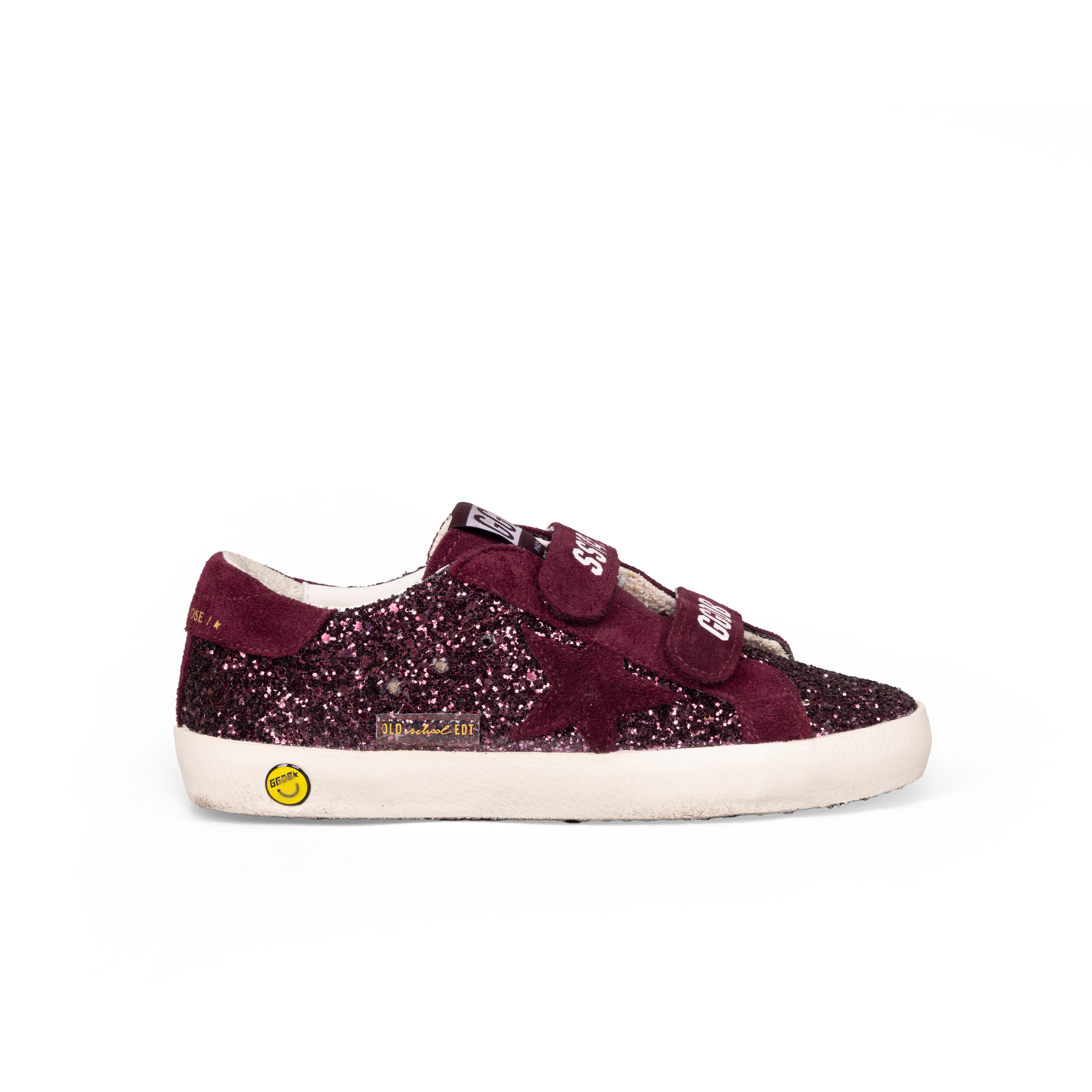 Sneakers Bordeaux Golden Goose Velcro Super-Star