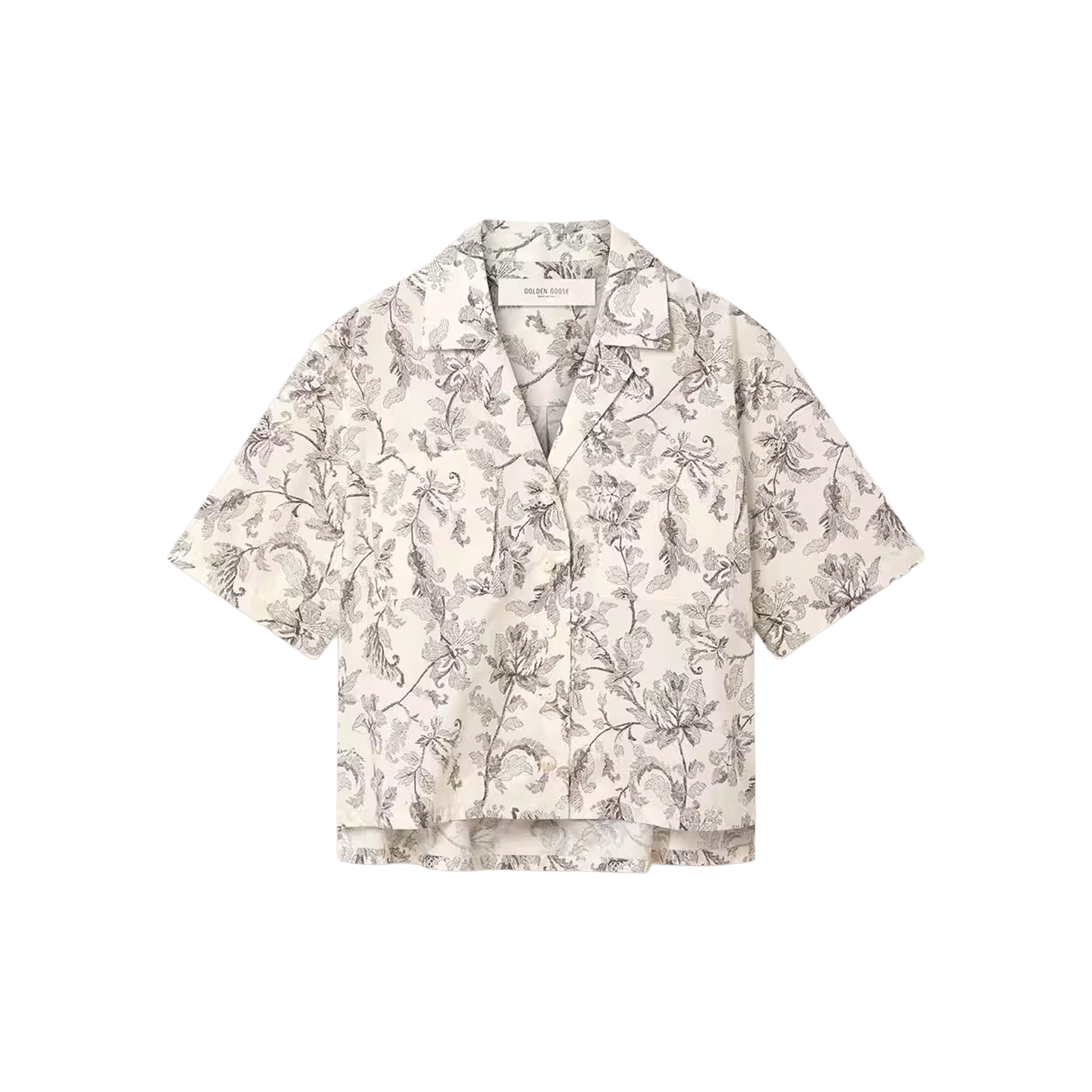 Camisa Blanca Golden Goose Journey W'S Boxy