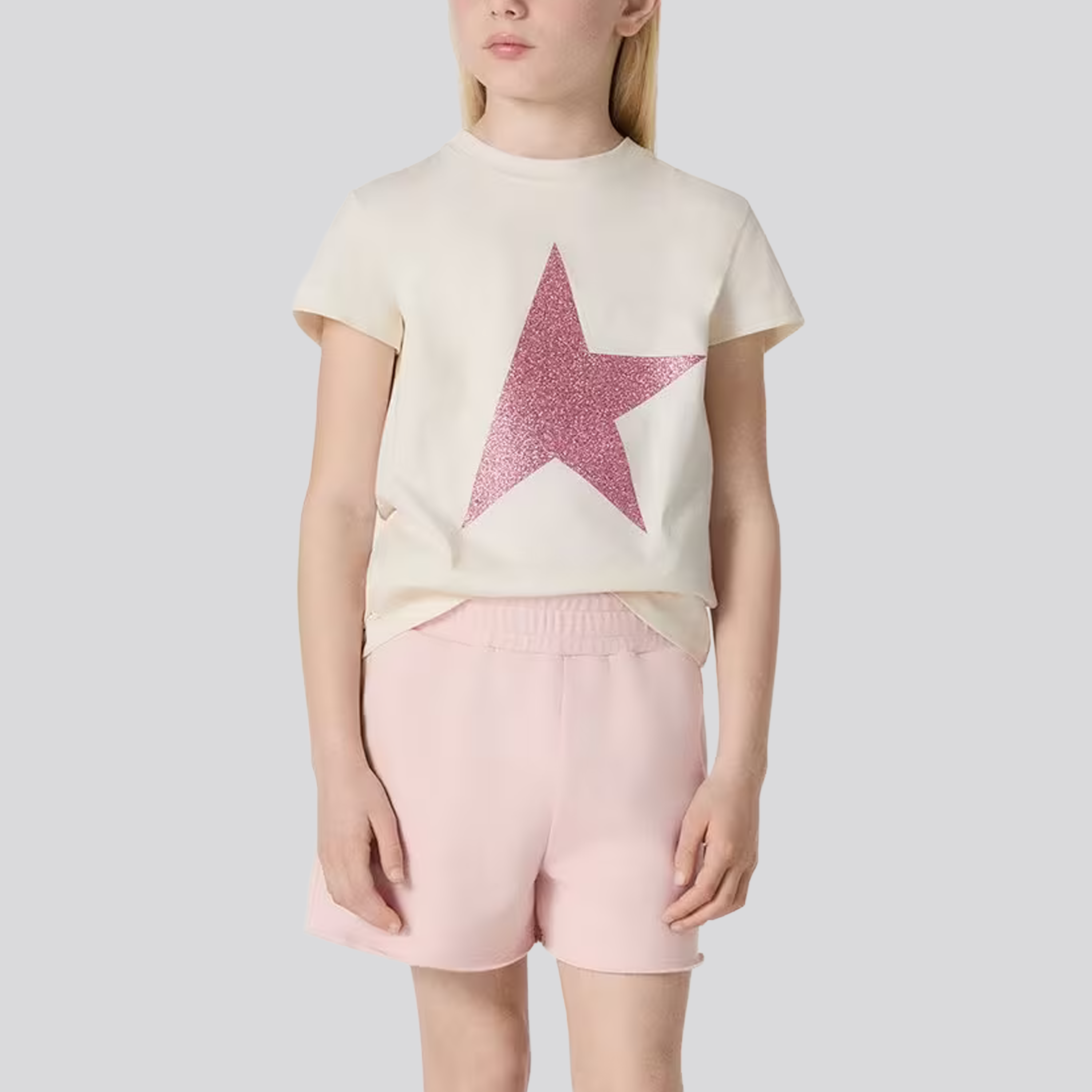 Camiseta Blanca Golden Goose Star