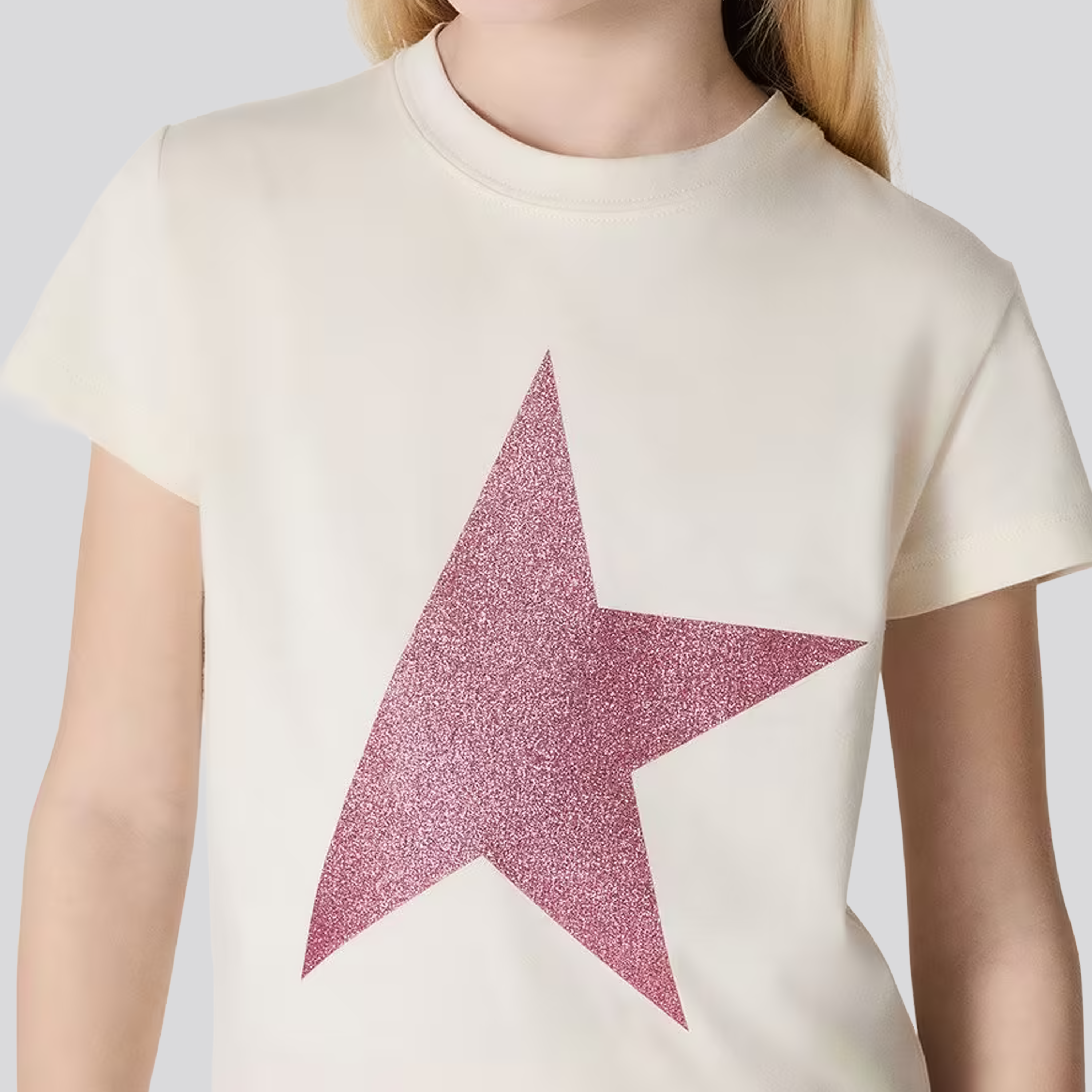 Camiseta Blanca Golden Goose Star