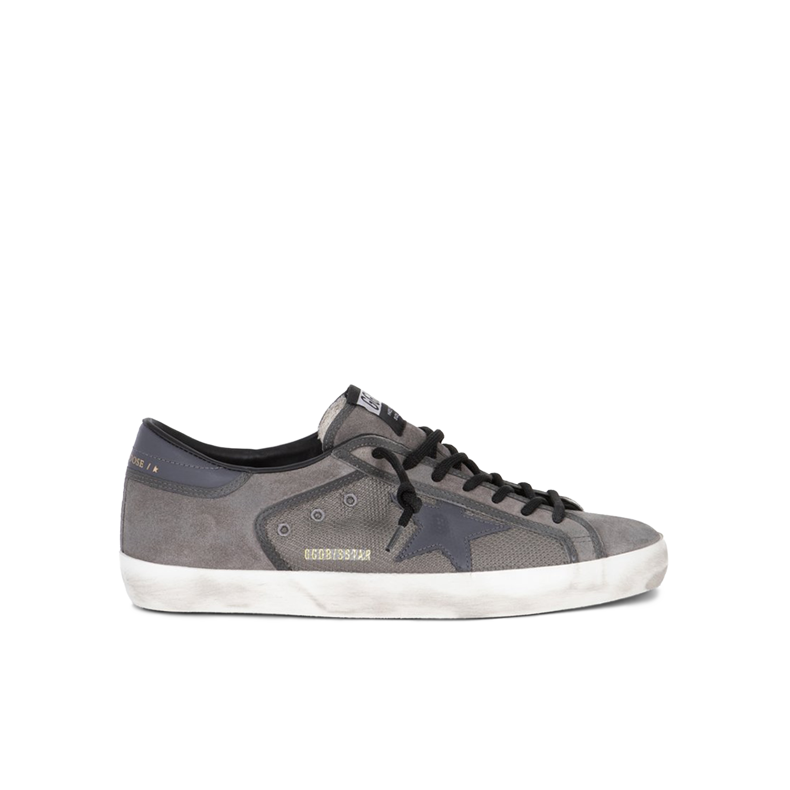 Sneakers Gris Golden Goose Super-Star Suede