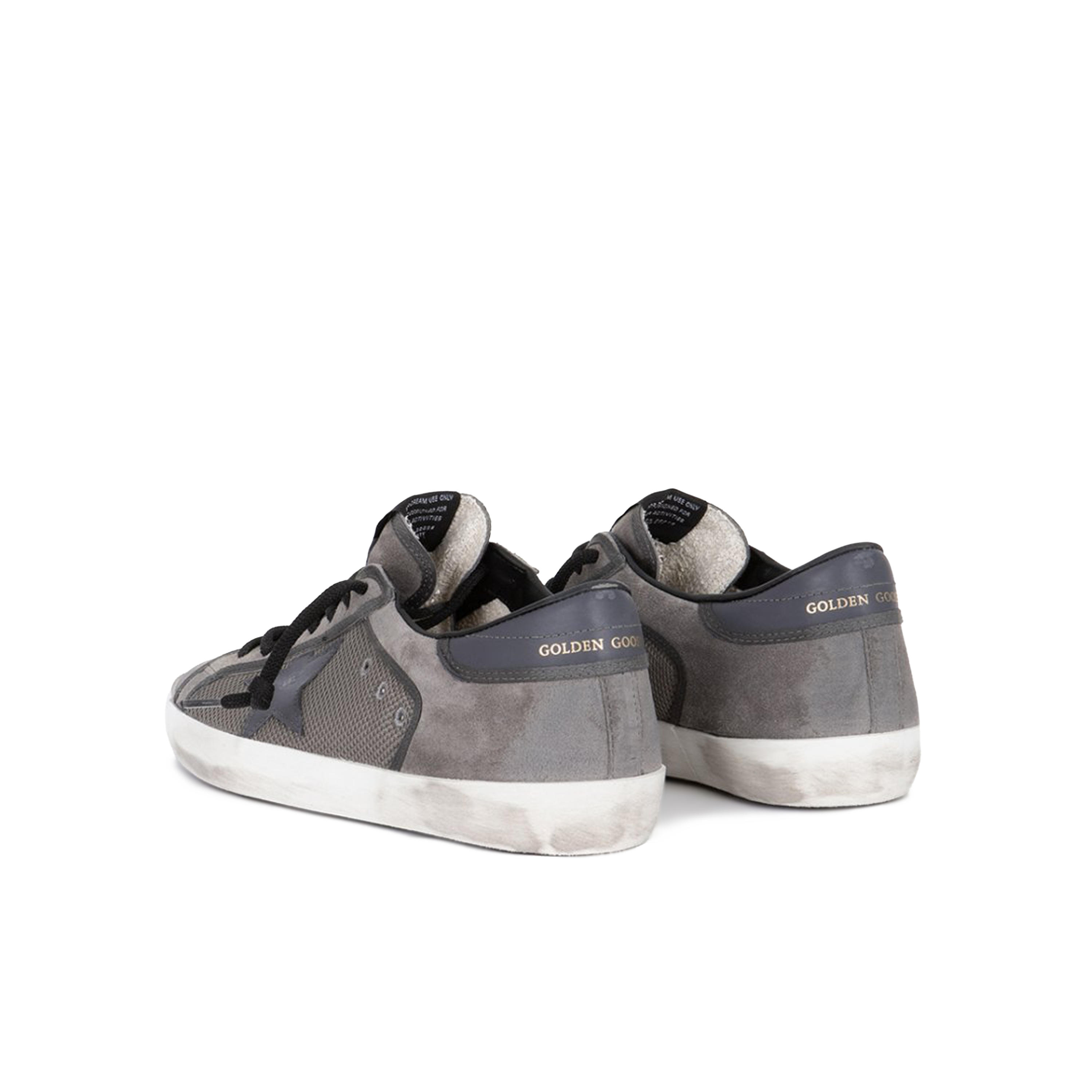 Sneakers Gris Golden Goose Super-Star Suede
