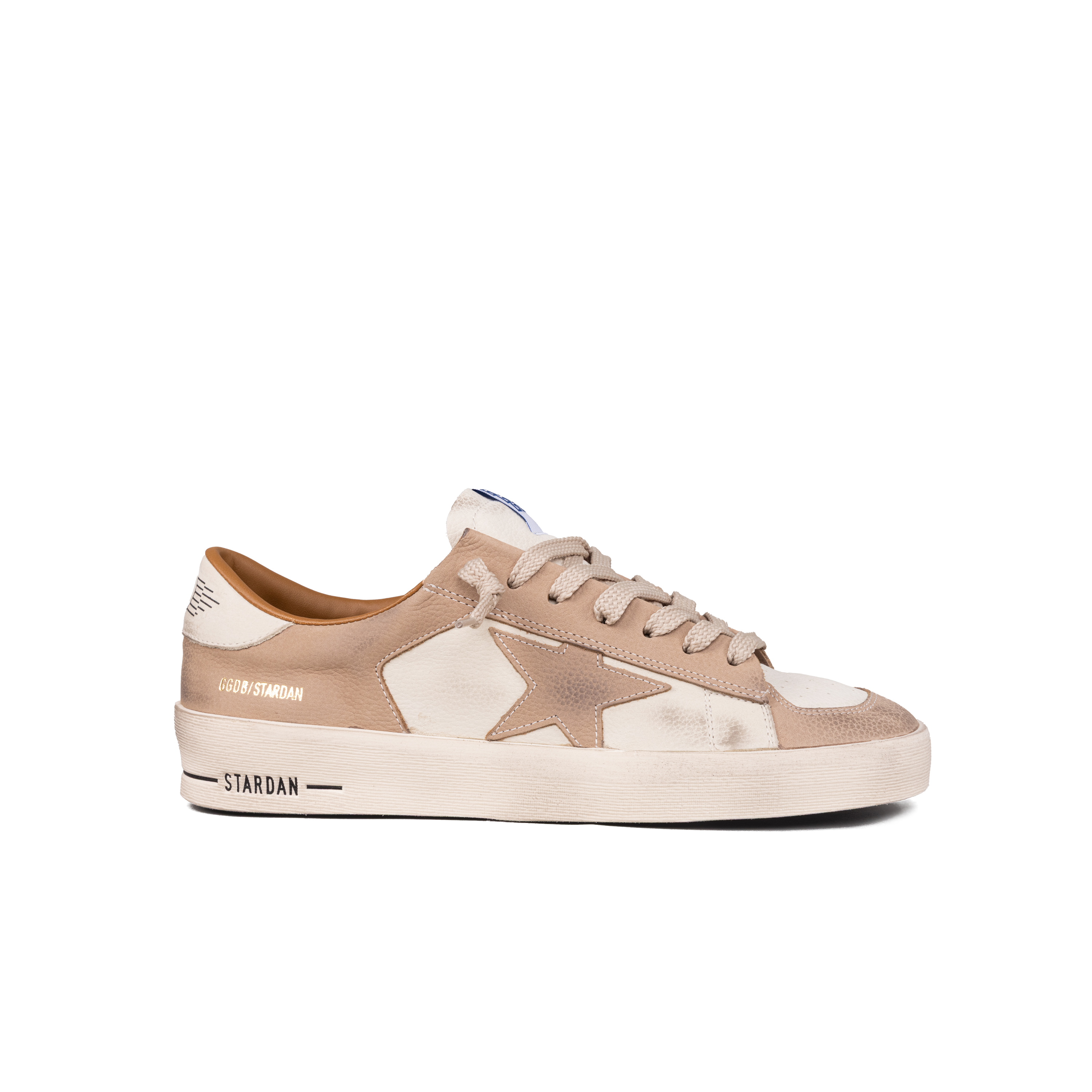 Sneakers Beige Golden Goose Stardan Nabuk