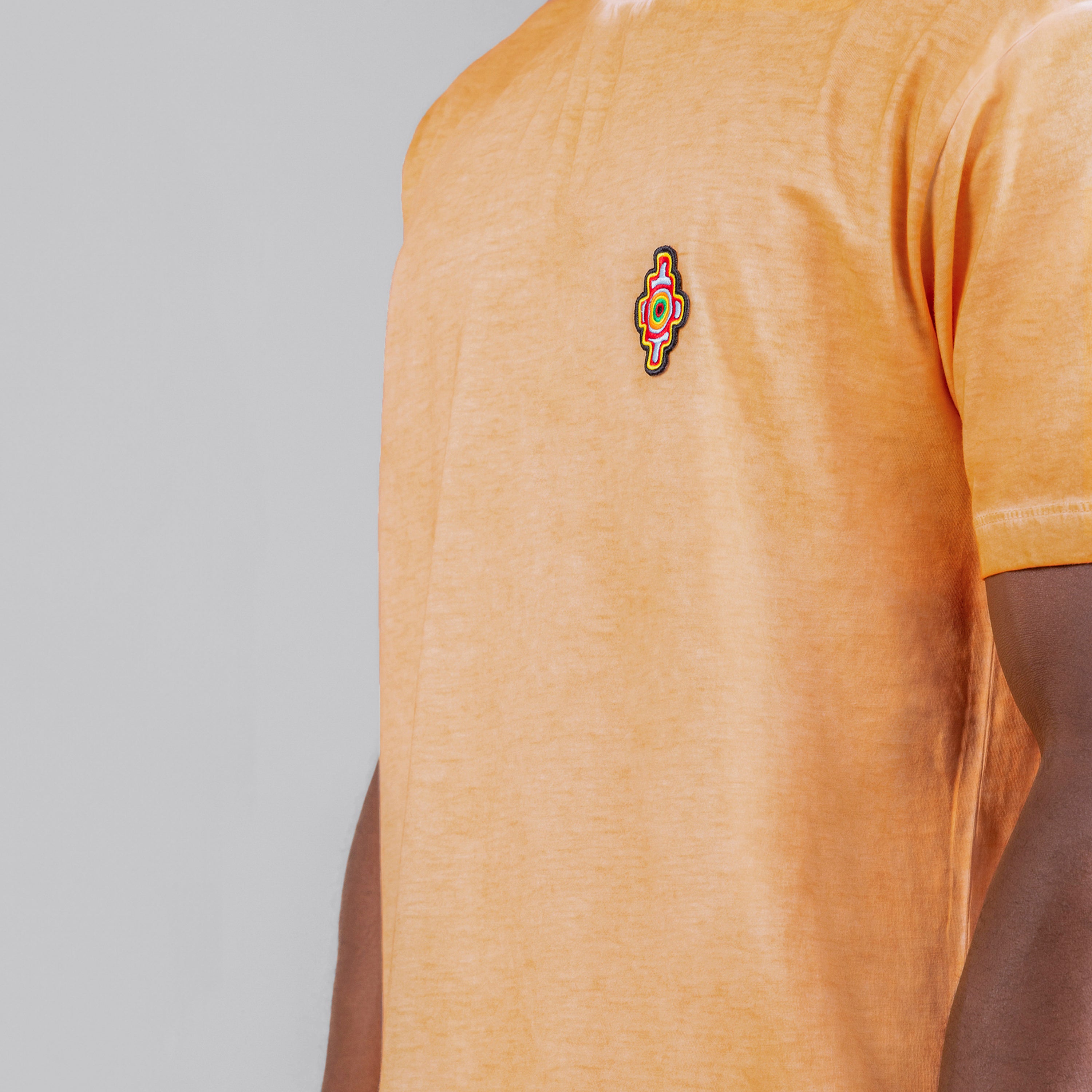 Camiseta Naranjada Marcelo Burlon Sunset Cross