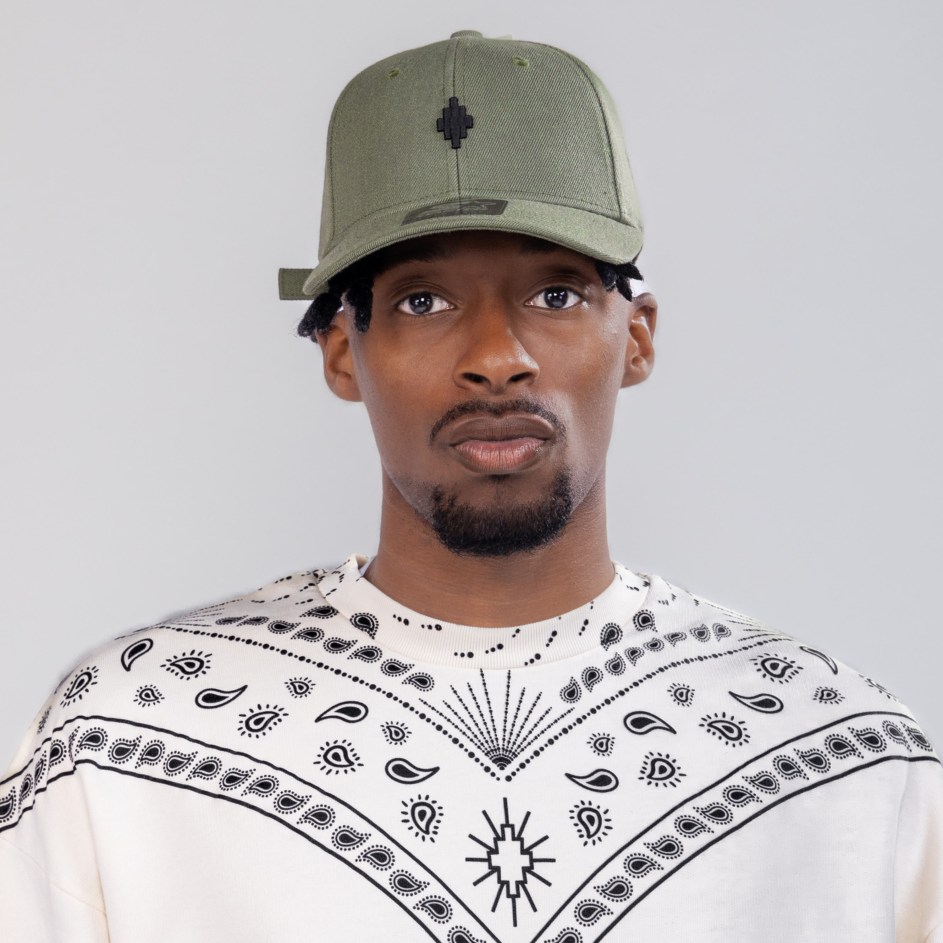 Gorra Verde Marcelo Burlon Cross