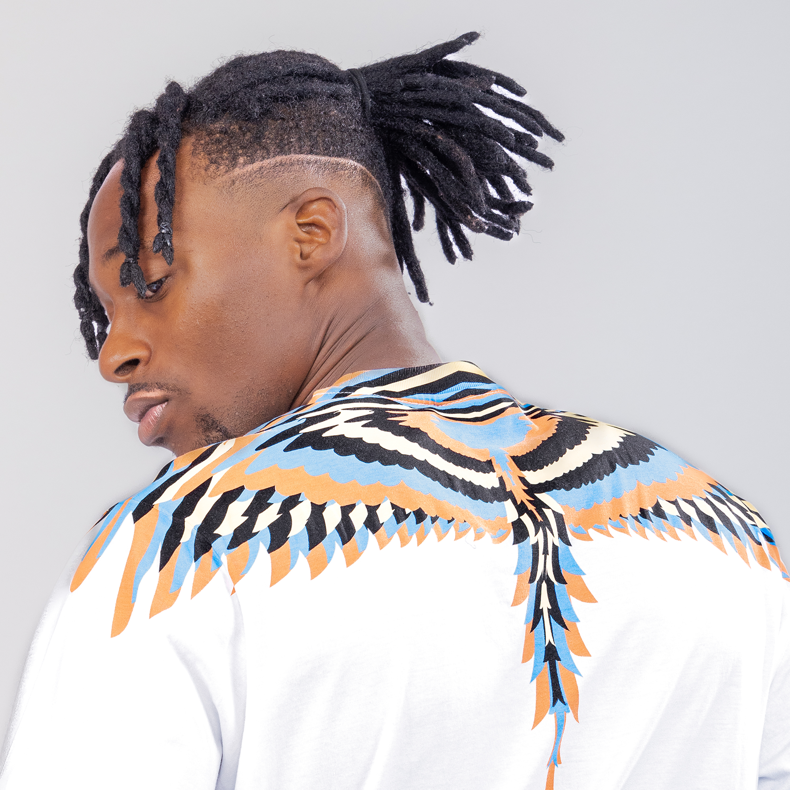 Camiseta Blanca Marcelo Burlon Optical Wings