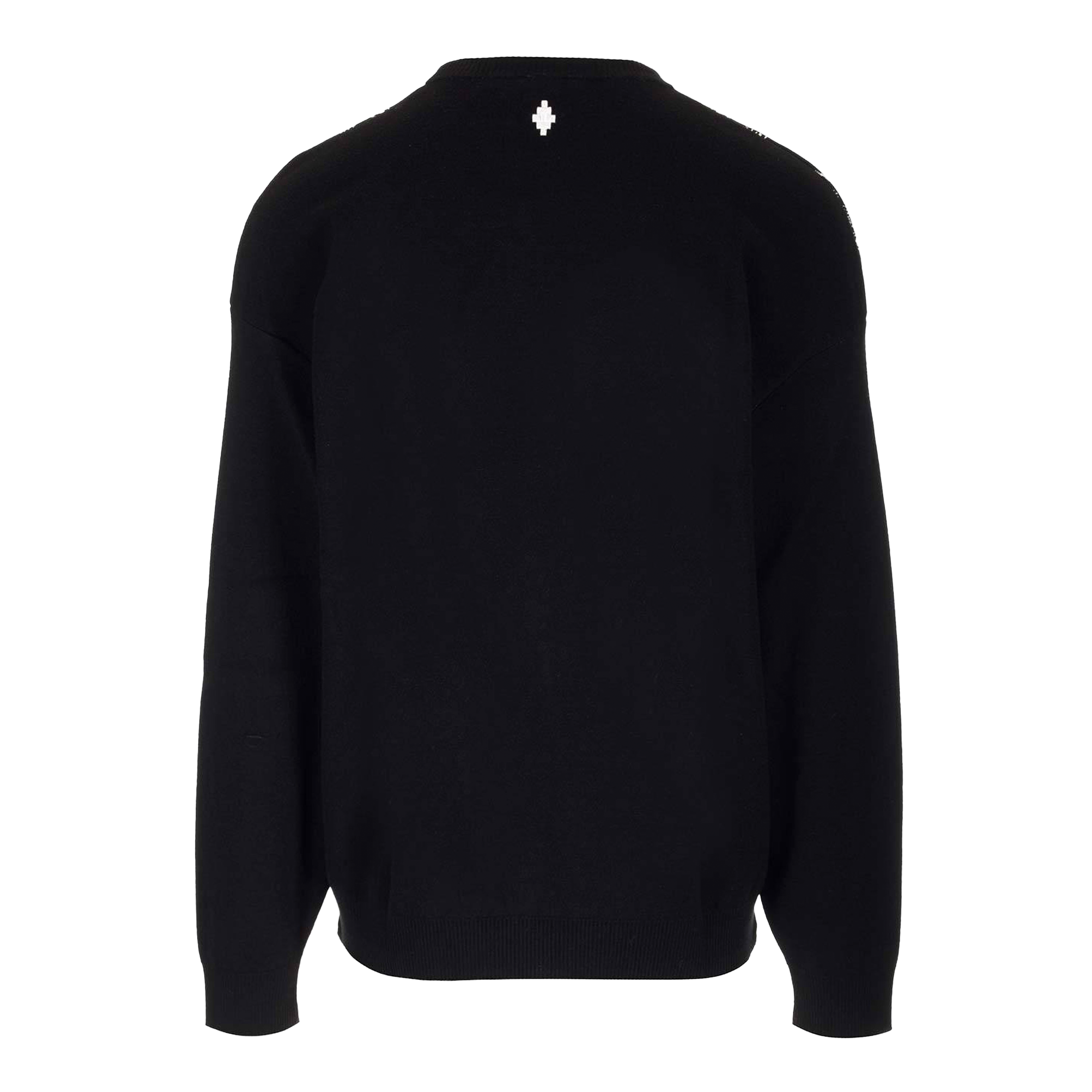 Suéter Negro Marcelo Burlon Bandana