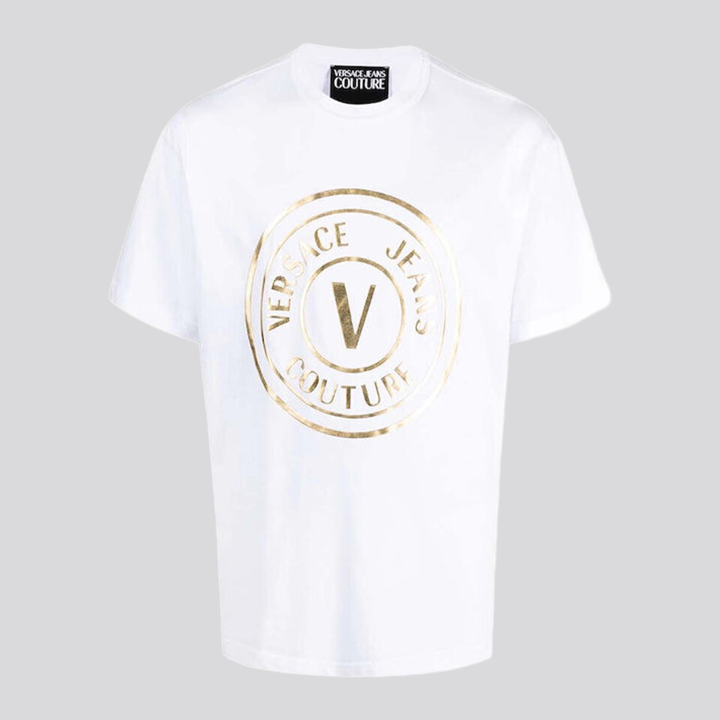 Camiseta Blanca Versace Jeans Couture V Big